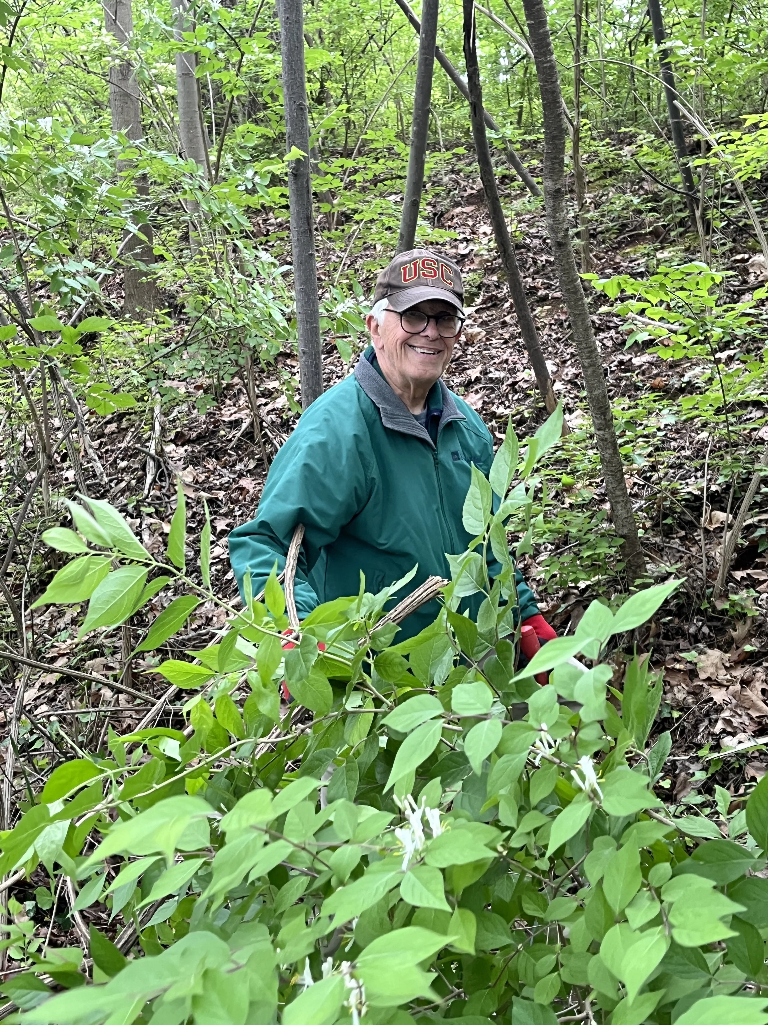 Weed Warrioring CCT @ Little Falls Parkway 