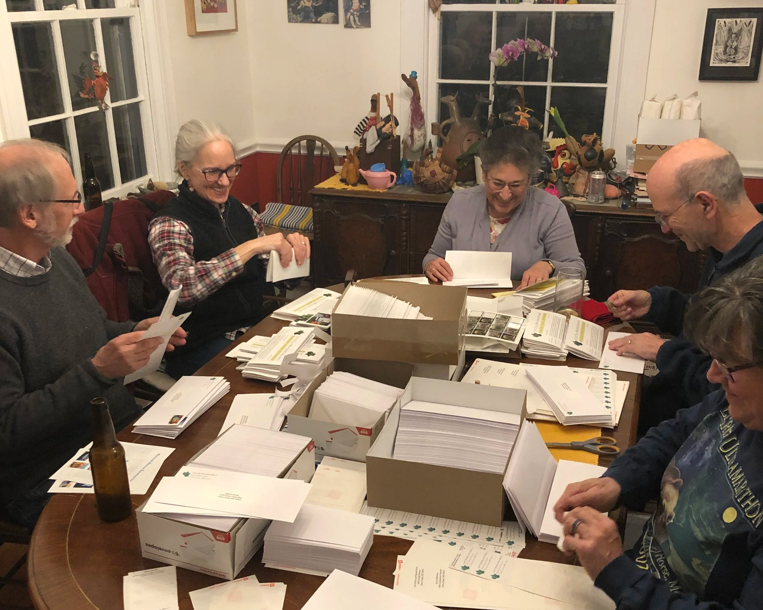 Envelope Stuffing Party