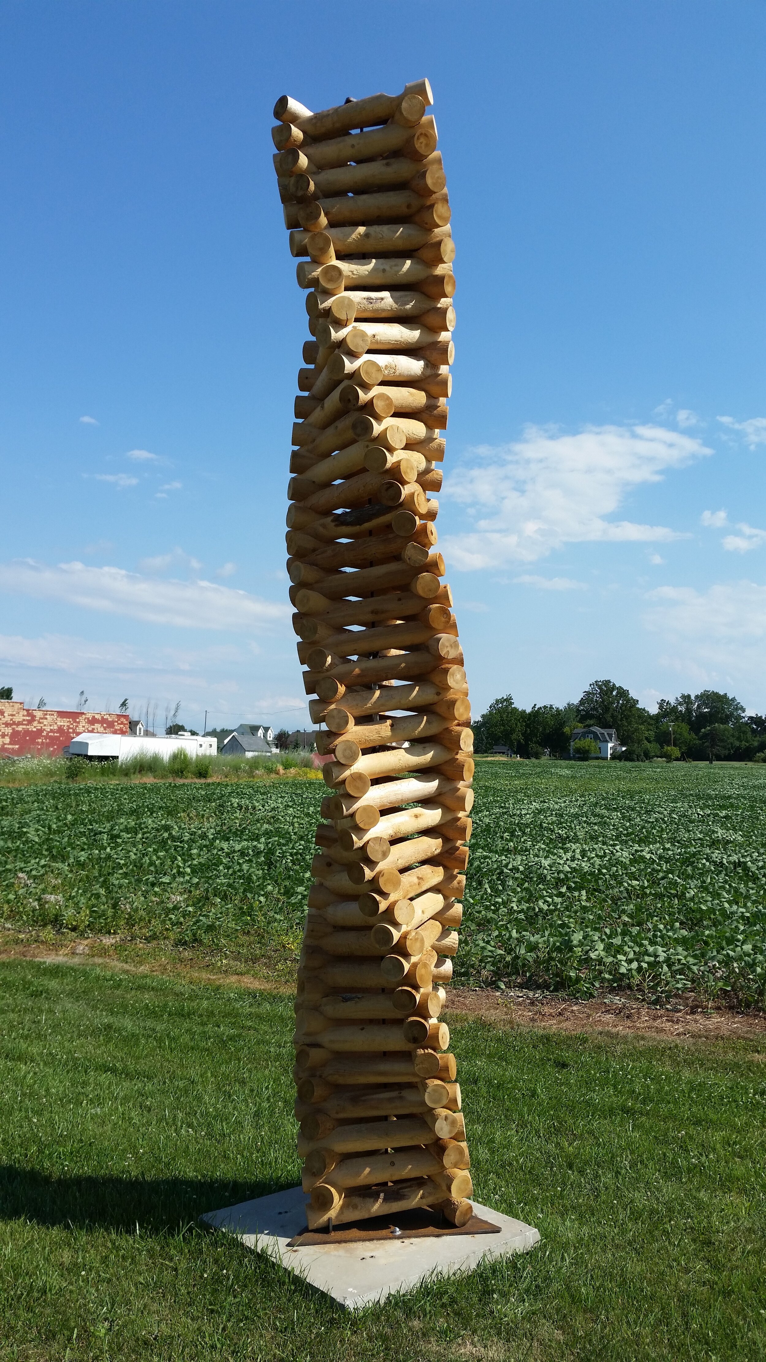 Lincoln Logs Stack, Spiral