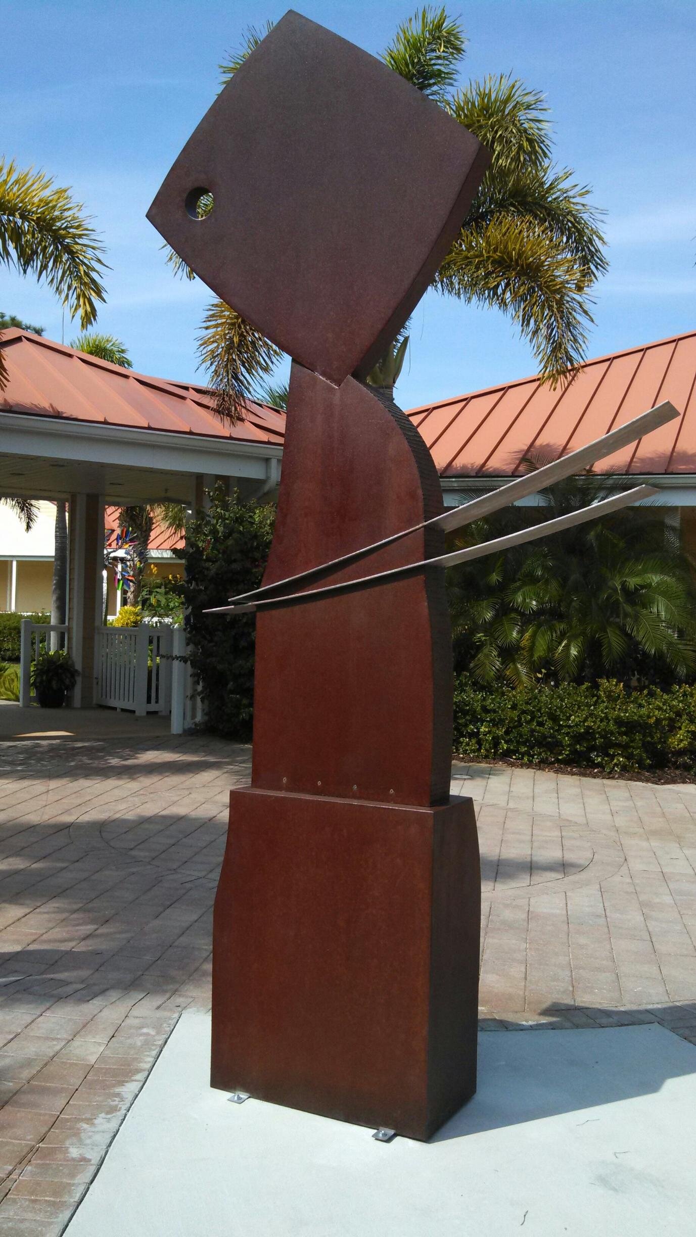 4. KM Thompson, Fishman, Bonita Springs Art Center Collection, Bonita Springs, FL.jpg