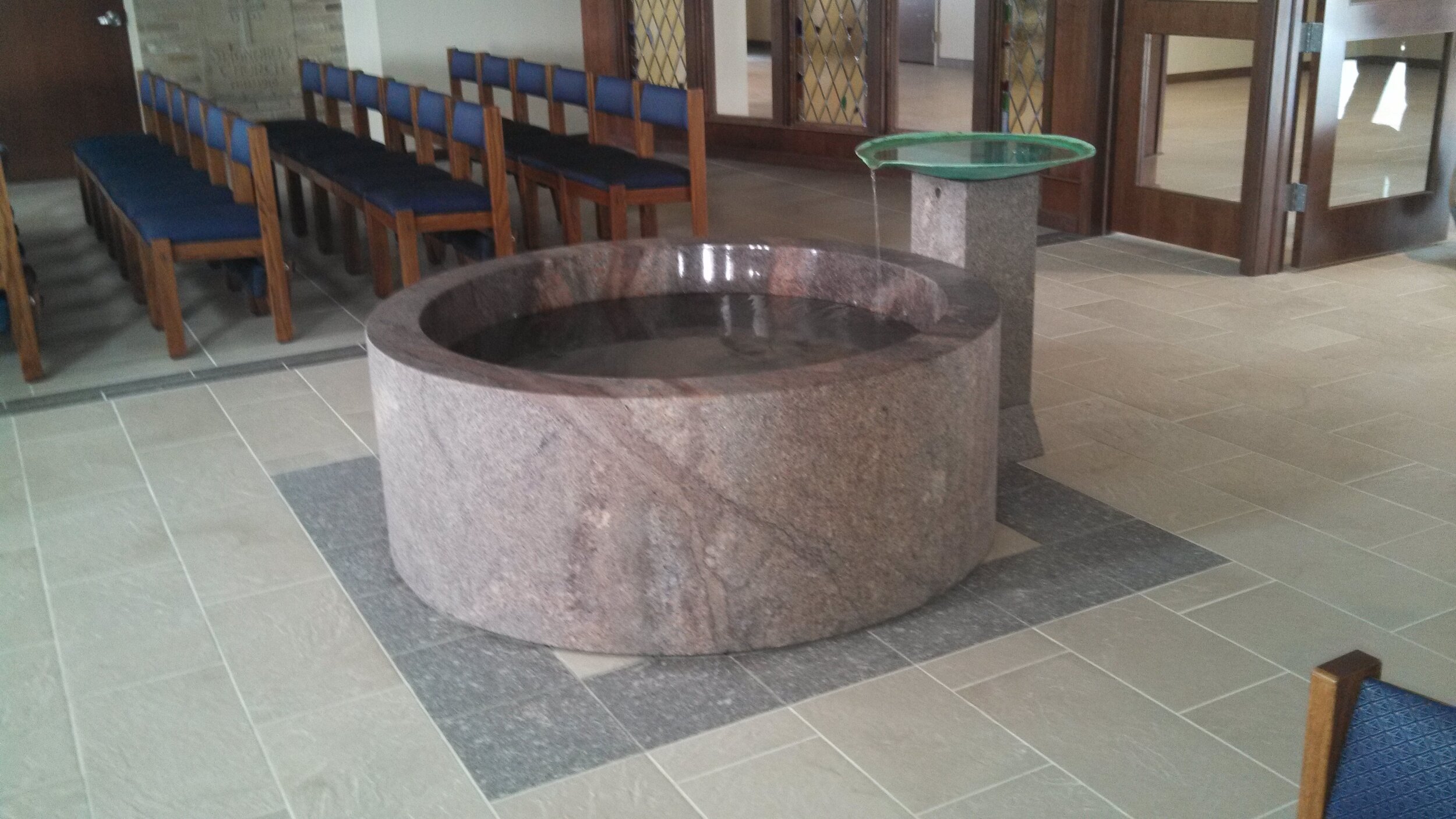 Baptismal, St. Ignatius, Oregon, OH.jpg