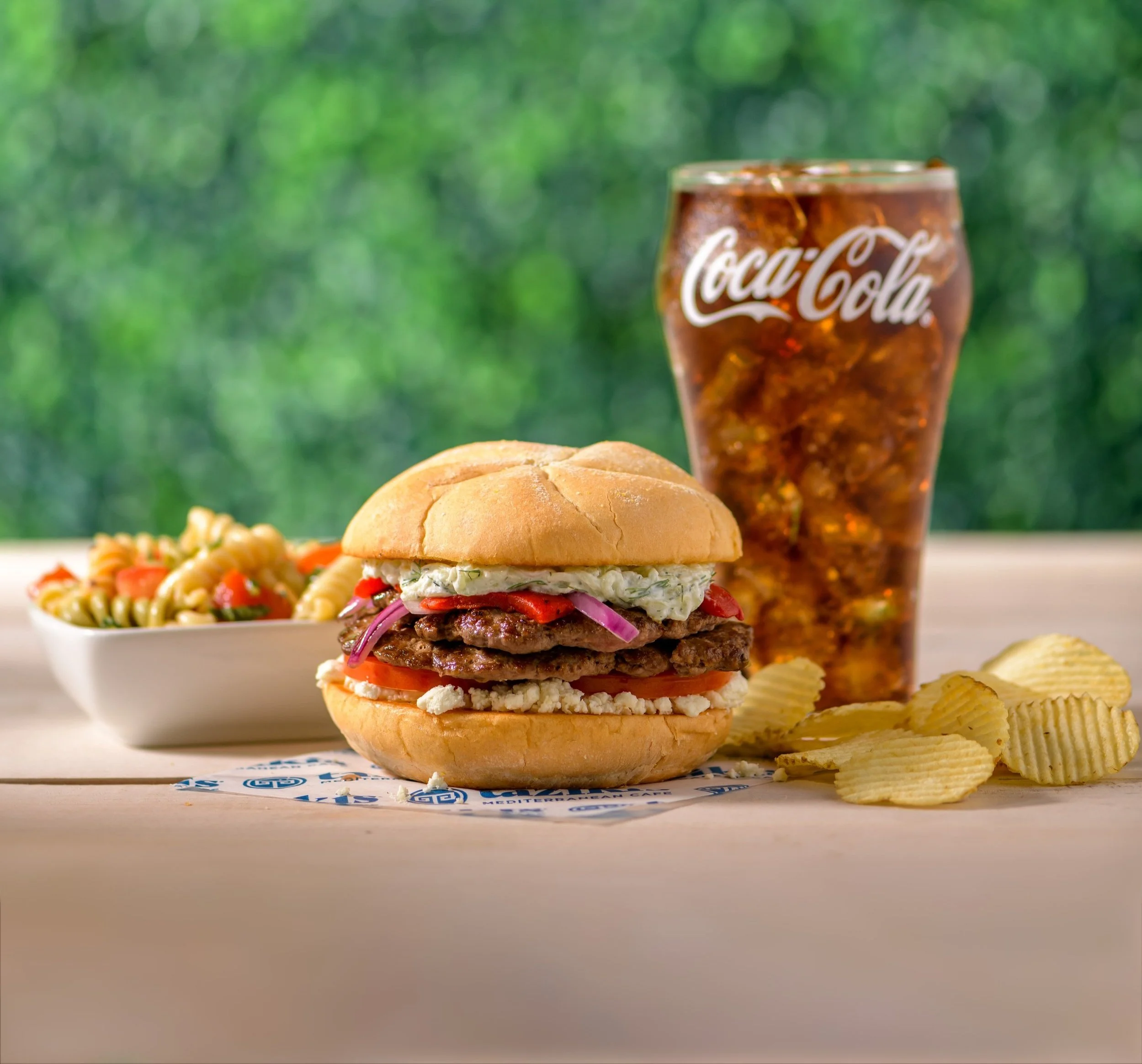 Lamb Burger — Taziki's Cafe