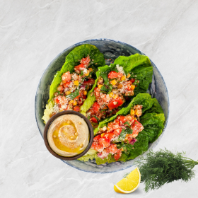 Vegetable Lettuce Wraps 