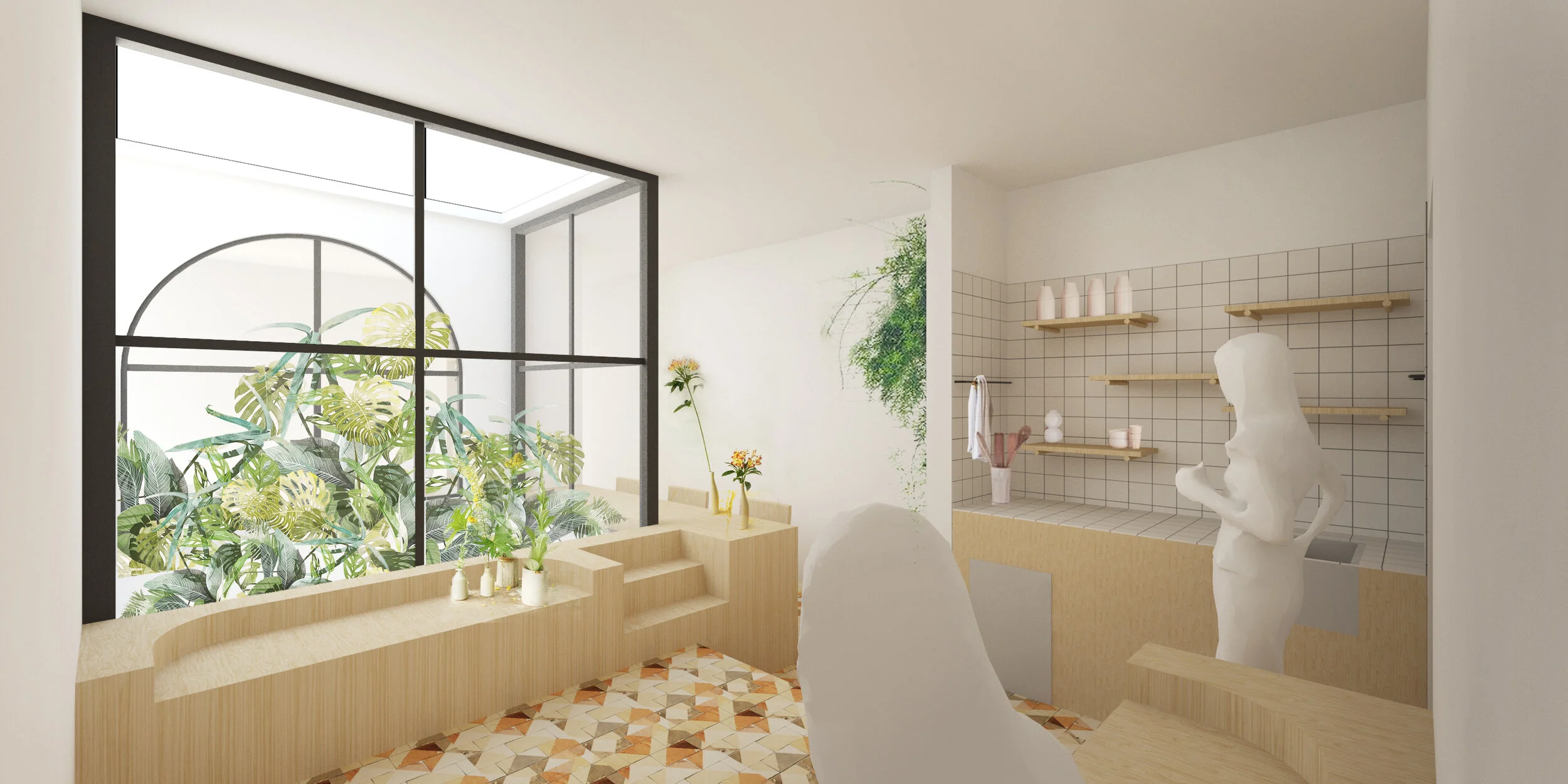#06 DOUBLE COURTYARD APARTMENT
