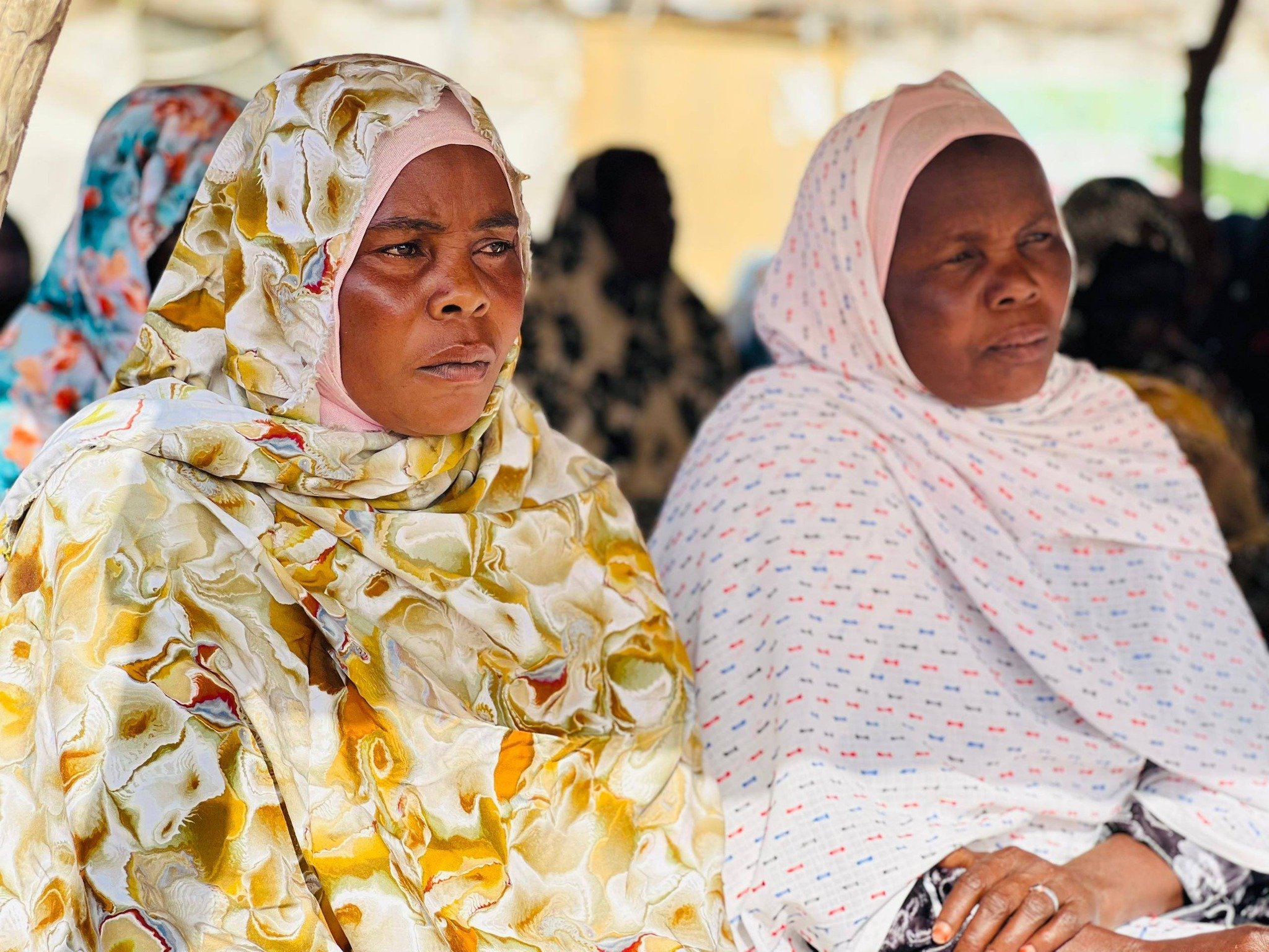 A nurse in Adre Refugee Camp.