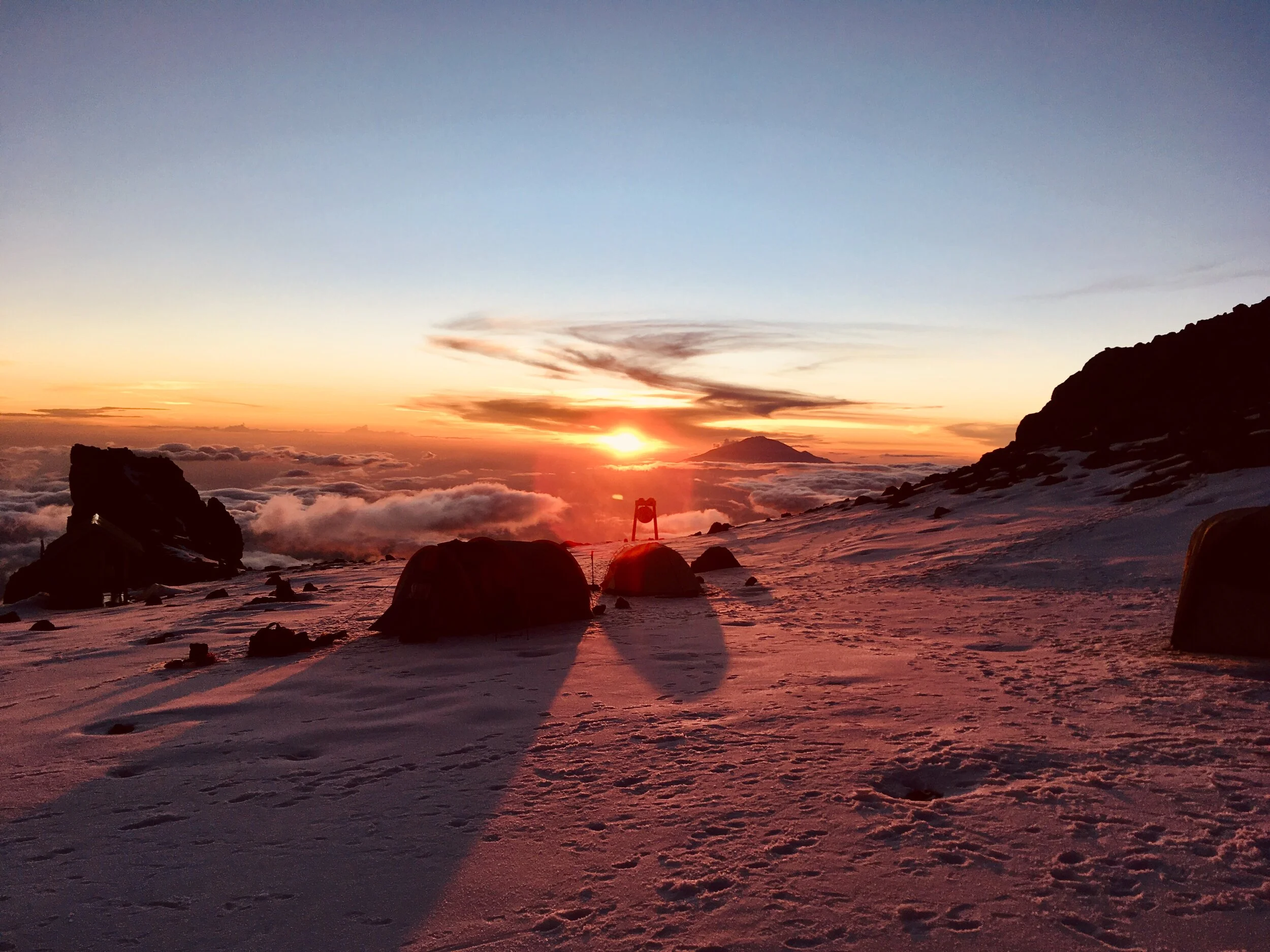 Kilimanjaro- Sunset from Arrow glacier camp.jpg