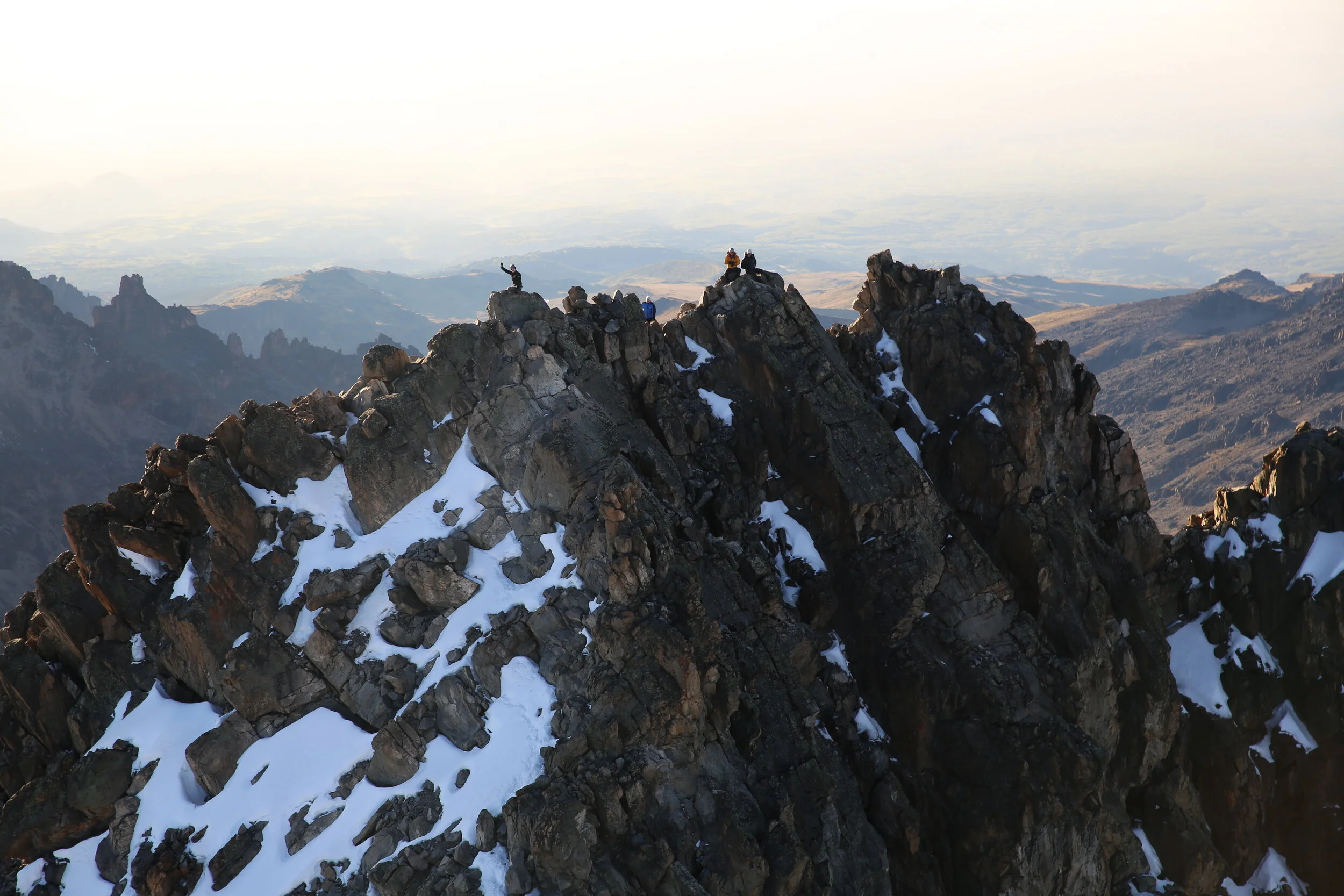 Mount Kenya- Nelion and Batian.JPG