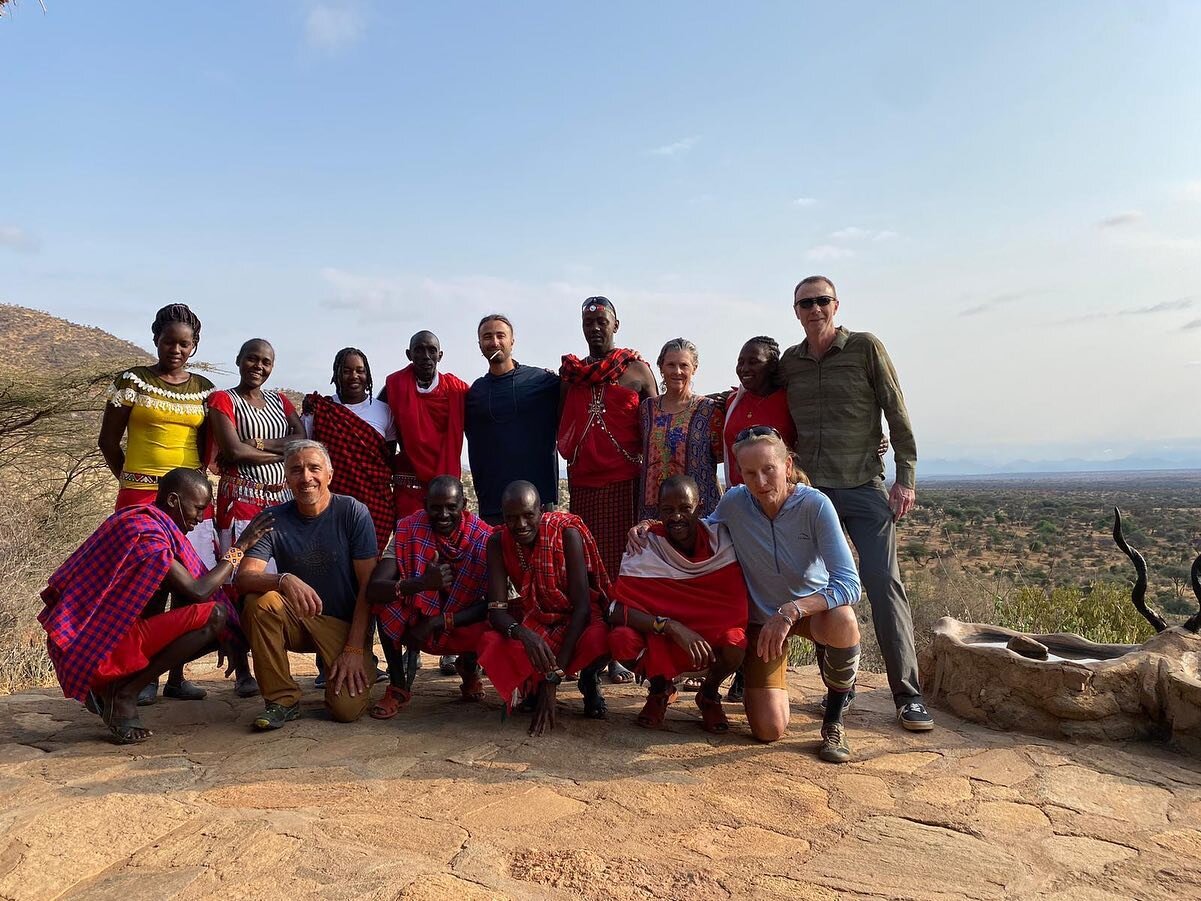 An update on the @adventureforrhinos #mtbike #safari . After some awesome Mt Biking the group had some much needed down time and have now just started their #trek up #mtkenya with @africanascents