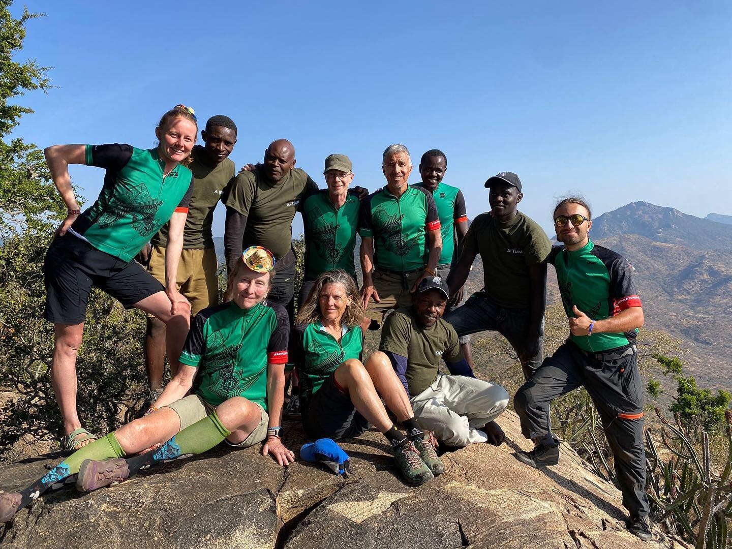 Some great pics from the @adventureforrhinos team.