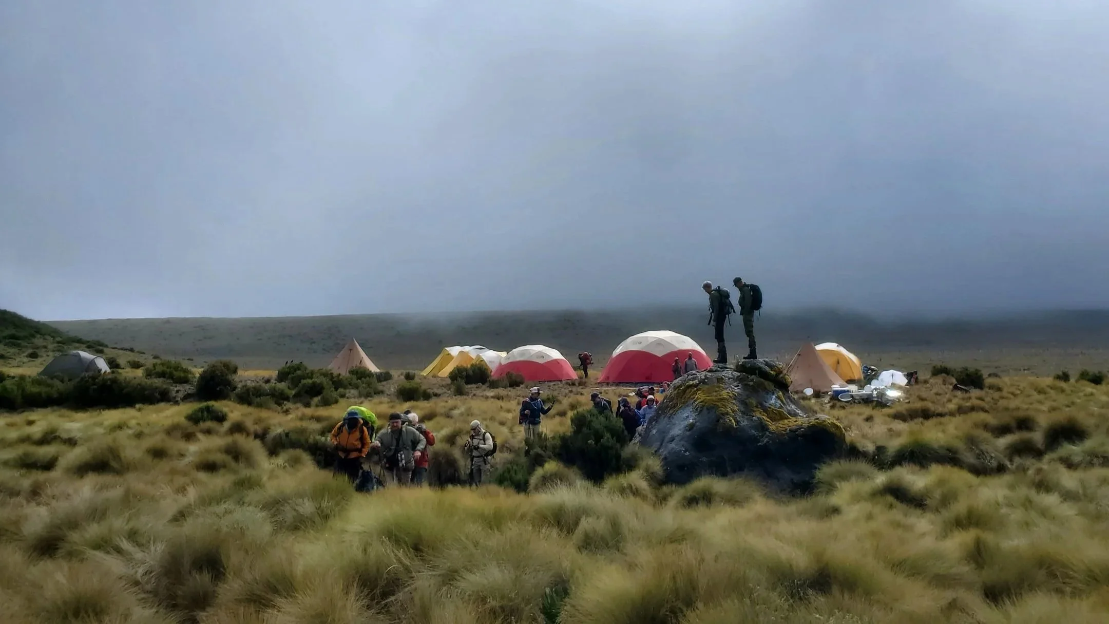 Private camps on Mount Kenya