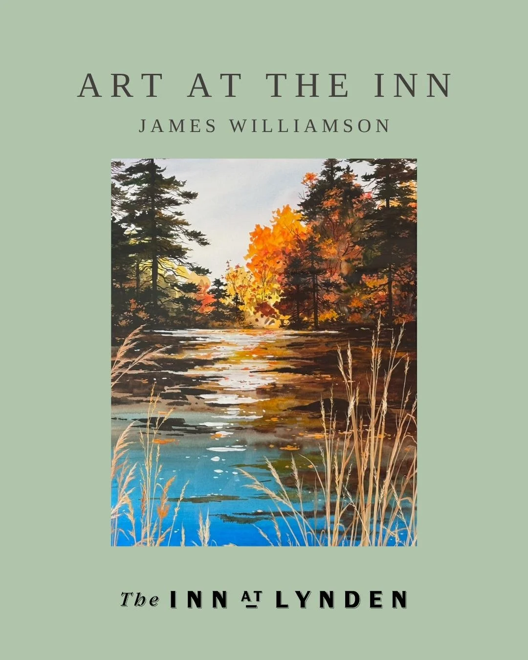 Paint Us Impressed

The Inn is now showcasing the work of local artist James R. Williamson, whose maritime, landscape, and wildlife paintings bring the natural world to life. On display October 16 through January 19, this Art at the Inn exhibit is op