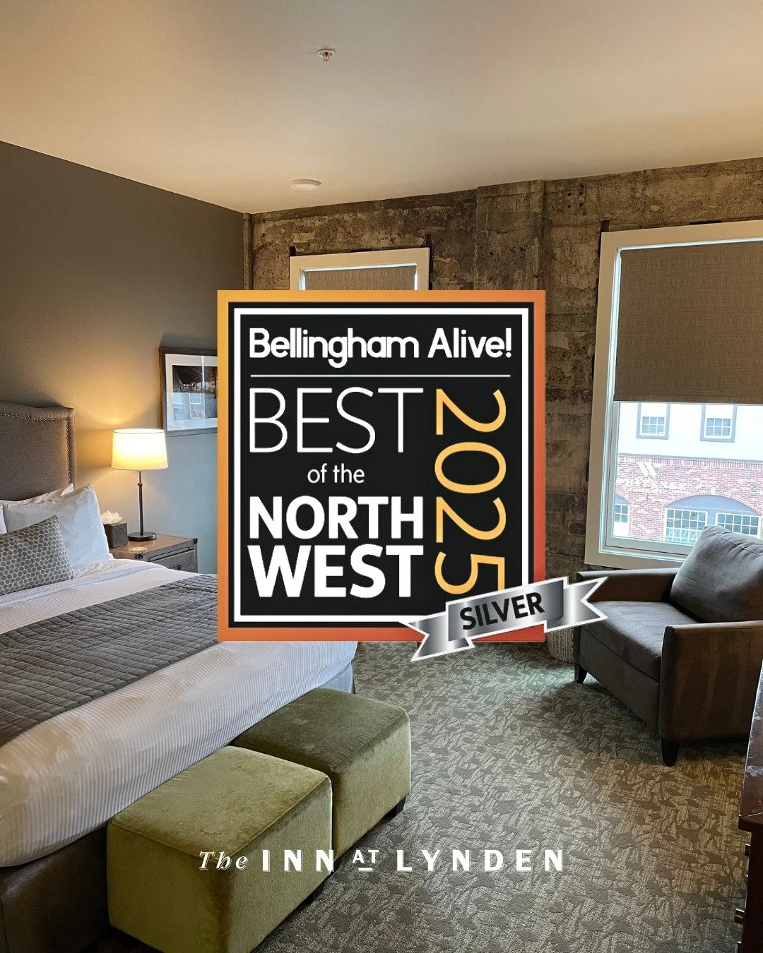 We&rsquo;re Feeling Pretty Suite!

The Inn at Lynden is honored to have been named again as one of the Best Lodgings in the 2025 Best of the Northwest awards presented by Bellingham Alive!

A heartfelt thank you to everyone who voted for us. We're pr