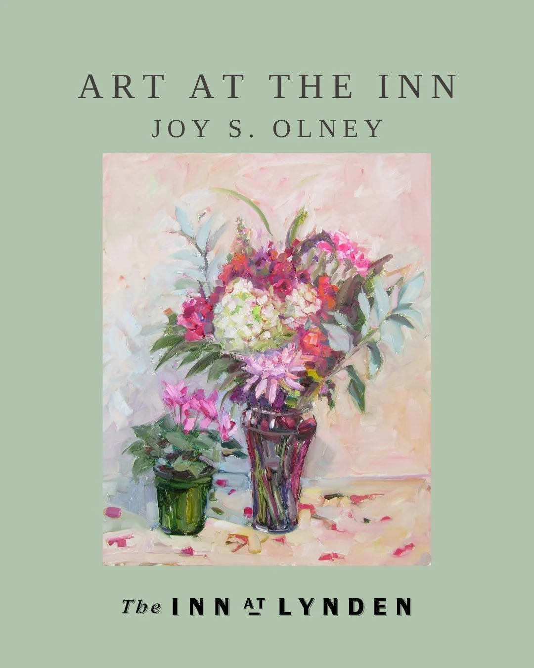 New Art. New Artist.
We&rsquo;re delighted to welcome our latest exhibit from local artist, Joy S. Olney, now on display in our public spaces.

Joy&rsquo;s contemporary impressionist work captures more than a moment&mdash;it captures a feeling. With 