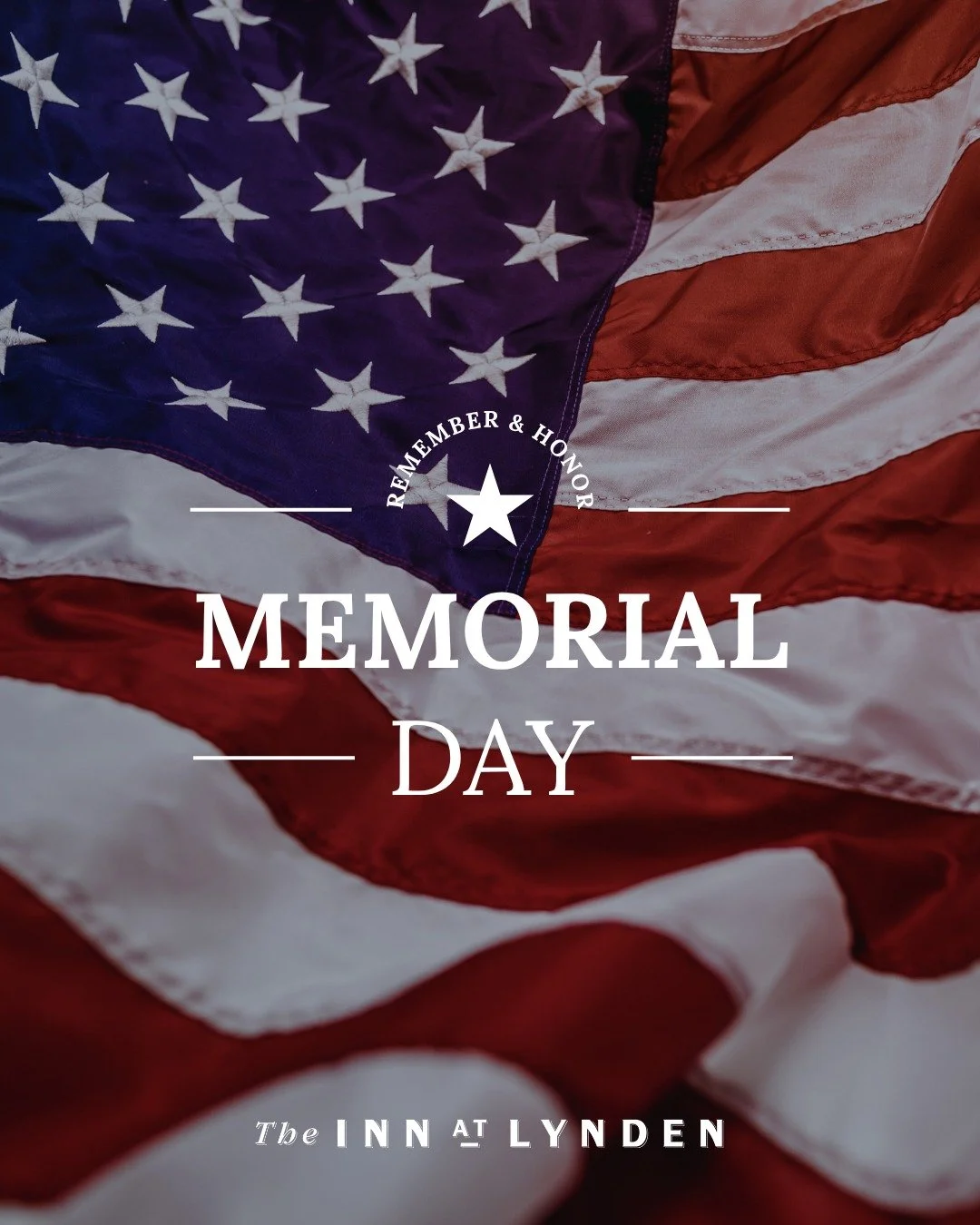 Honoring Service &amp; Sacrifice

From all of us at the Inn, we wish you a meaningful holiday spent with loved ones, reflection, and gratitude.