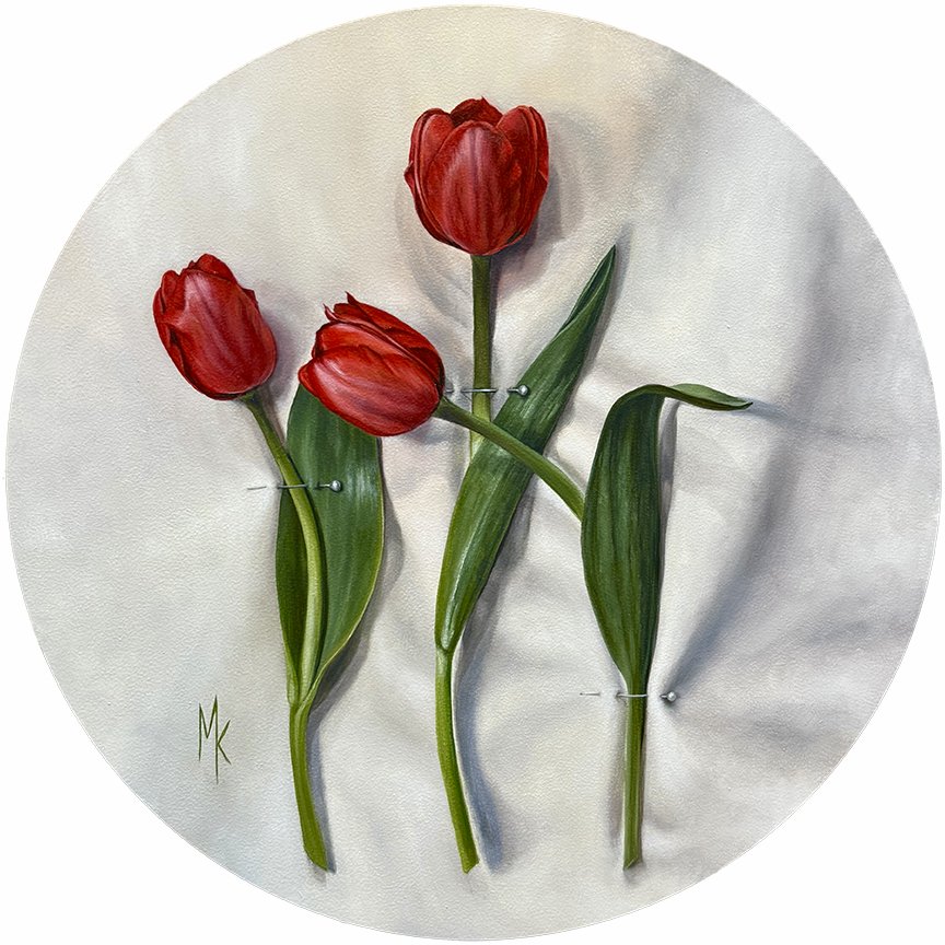 Whispers. Original Oil Painting.