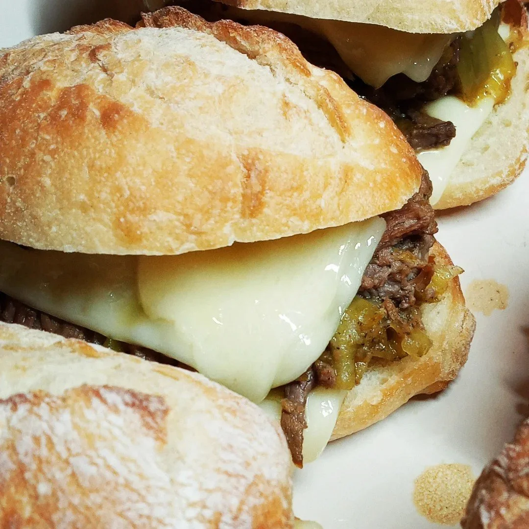 Shredded Beef Sandwiches