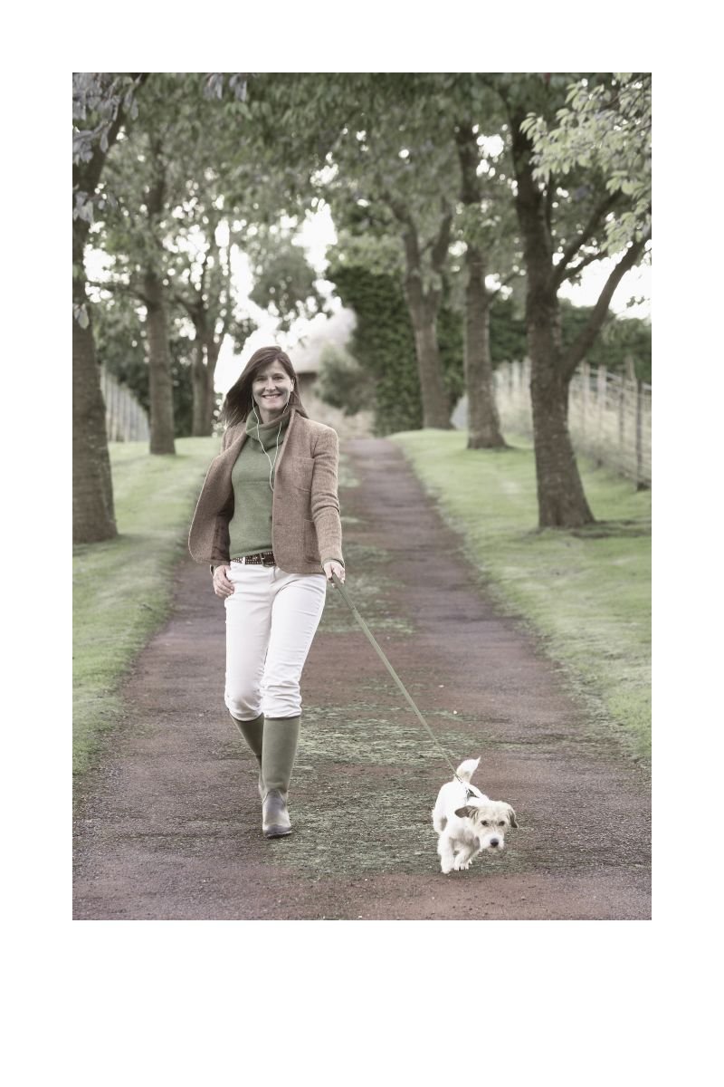 Healthy woman in her 40s enjoying a morning walk, representing reclaimed time and midlife vitality
