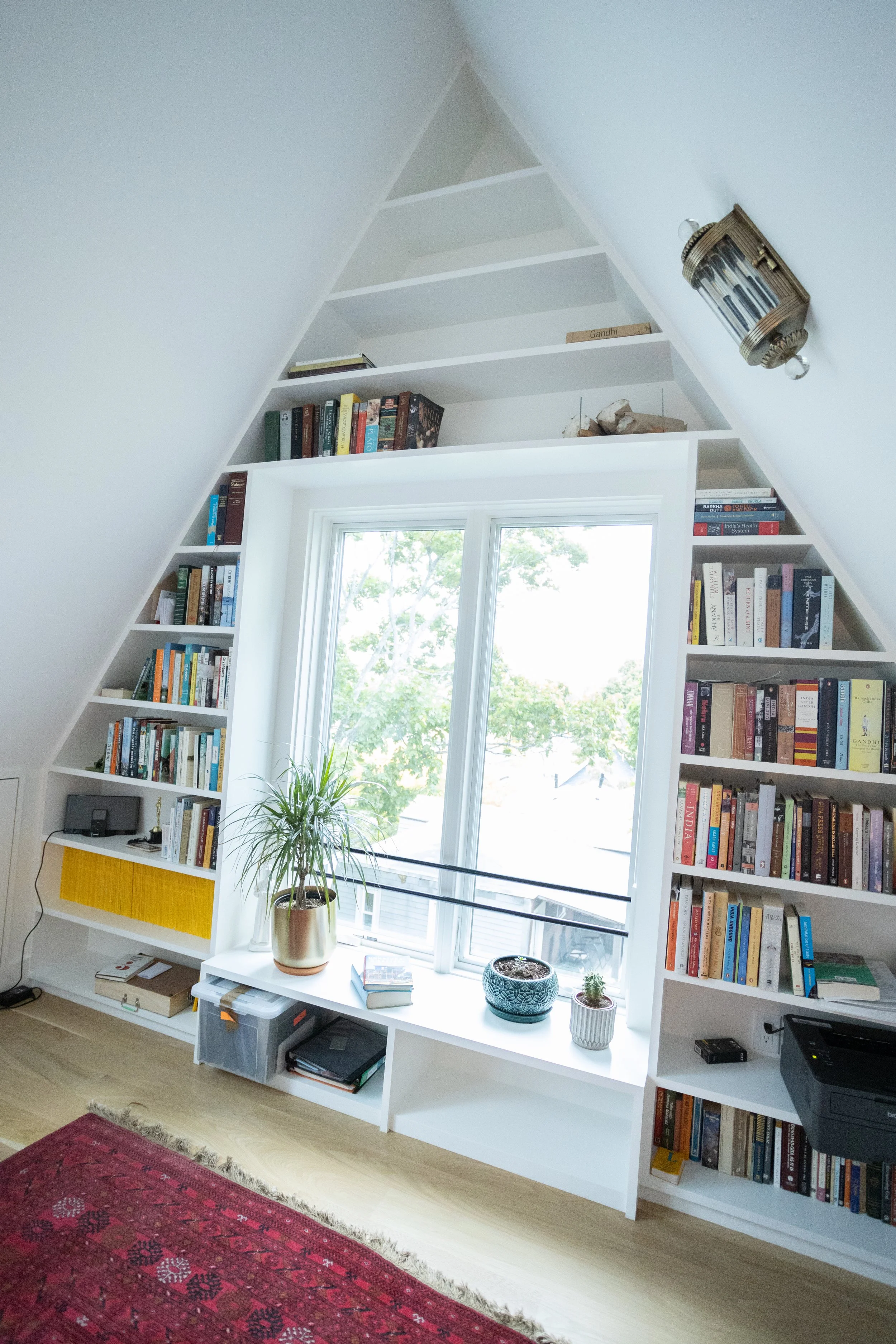 Custom Built-In Library: Artisans interior photography