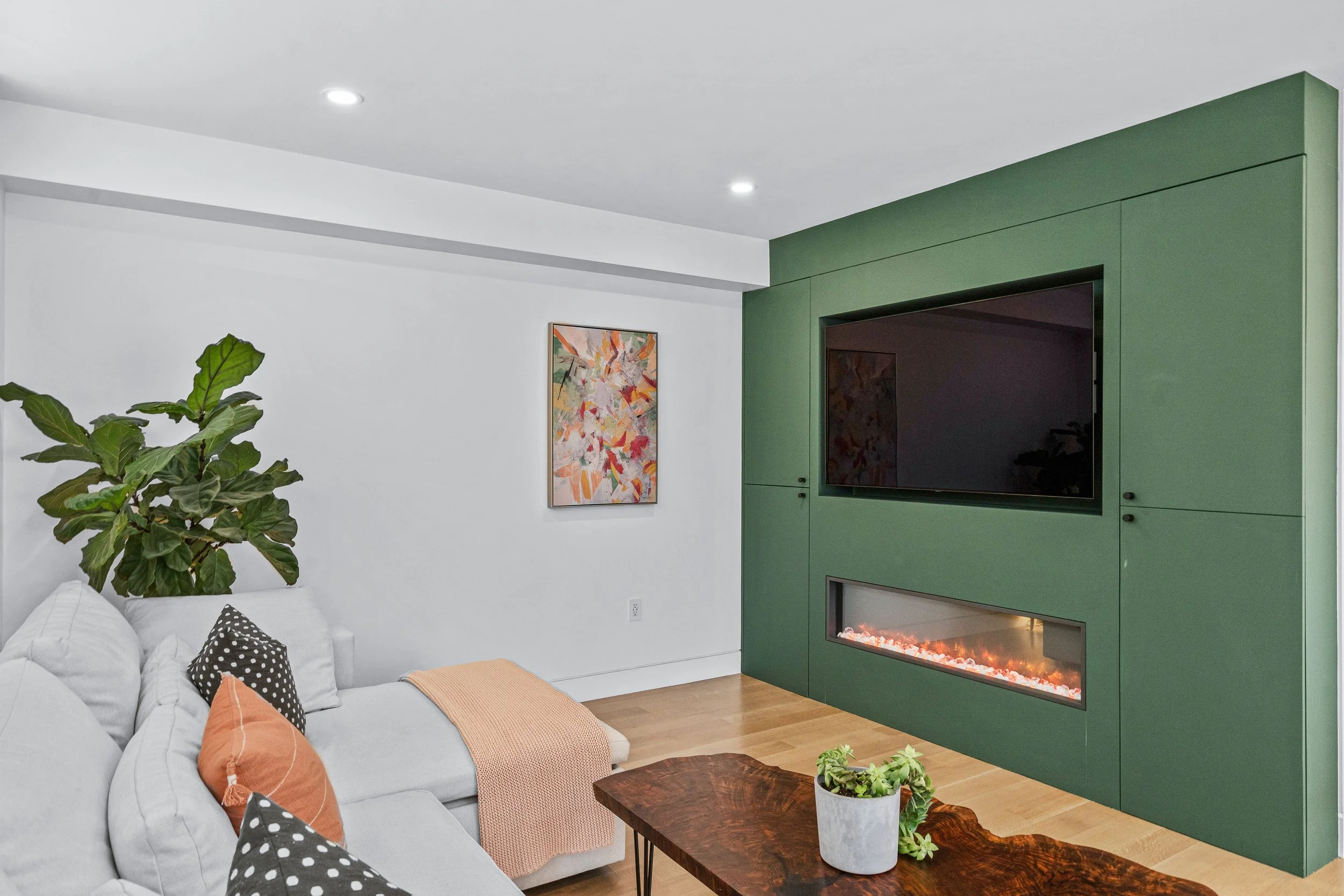 Feature Fireplace Wall: Artisans interior photography