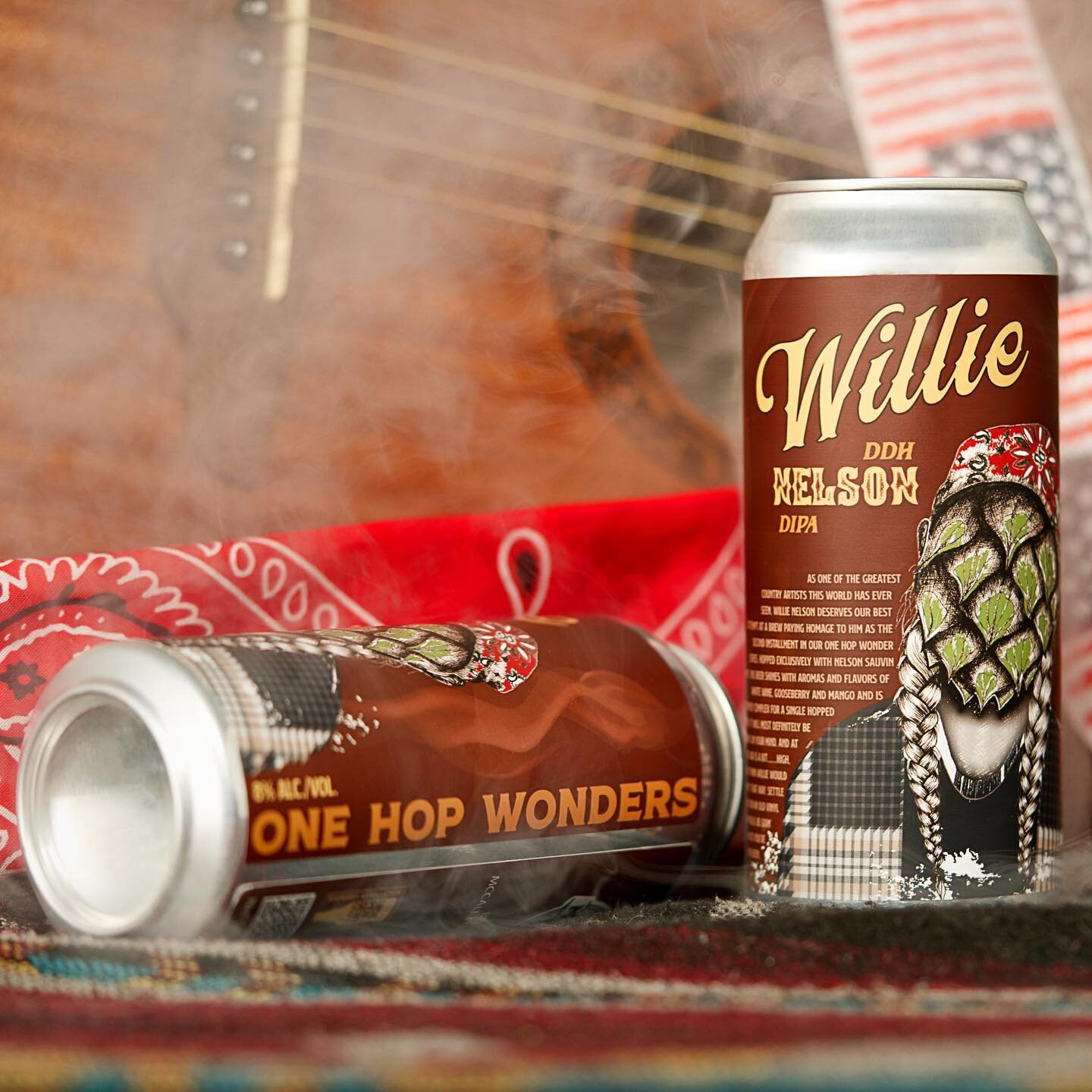 Willie Nelson has returned! The 2nd installment of our 𝐎𝐧𝐞 𝐇𝐨𝐩 𝐖𝐨𝐧𝐝𝐞𝐫𝐬 series is back again!

One Hop Wonders - 𝐖𝐢𝐥𝐥𝐢𝐞
𝐃𝐈𝐏𝐀
𝟖.𝟑%

As one of the greatest Country artists this world has ever seen, Willie Nelson deserves our bes