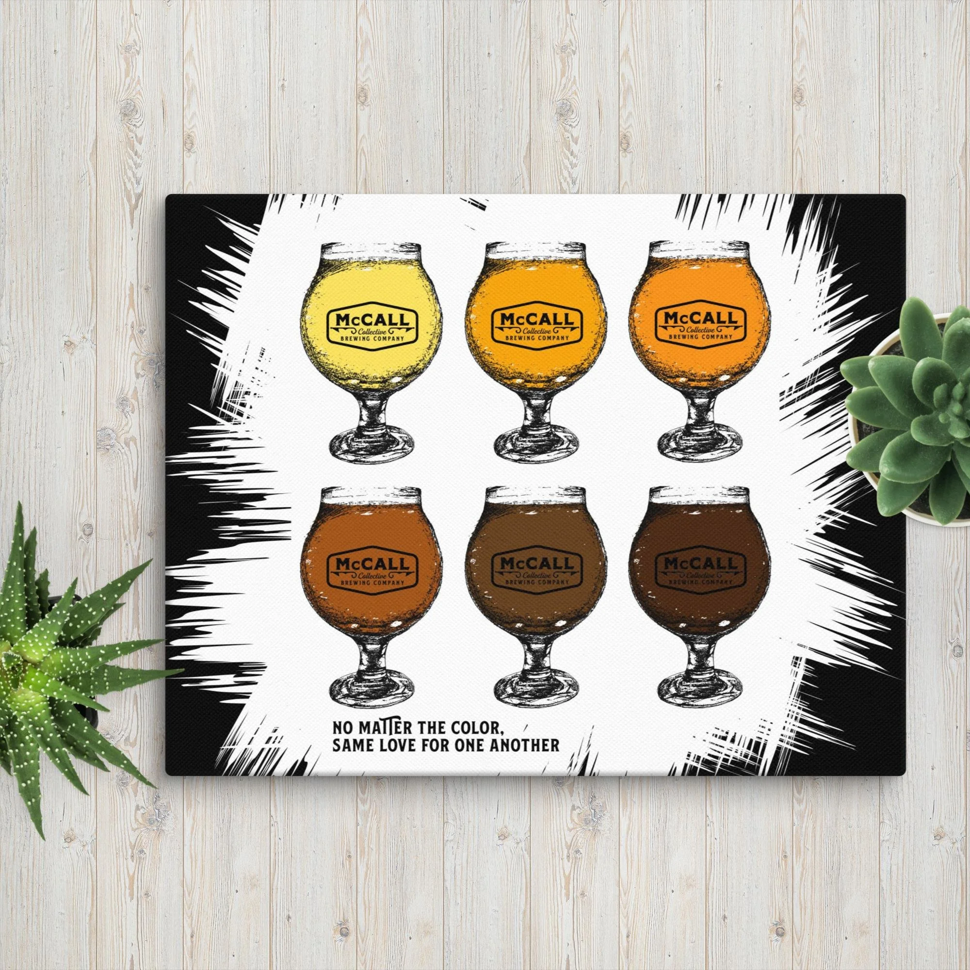 McCall Beer Colors Canvas — McCall Collective Brewing Company