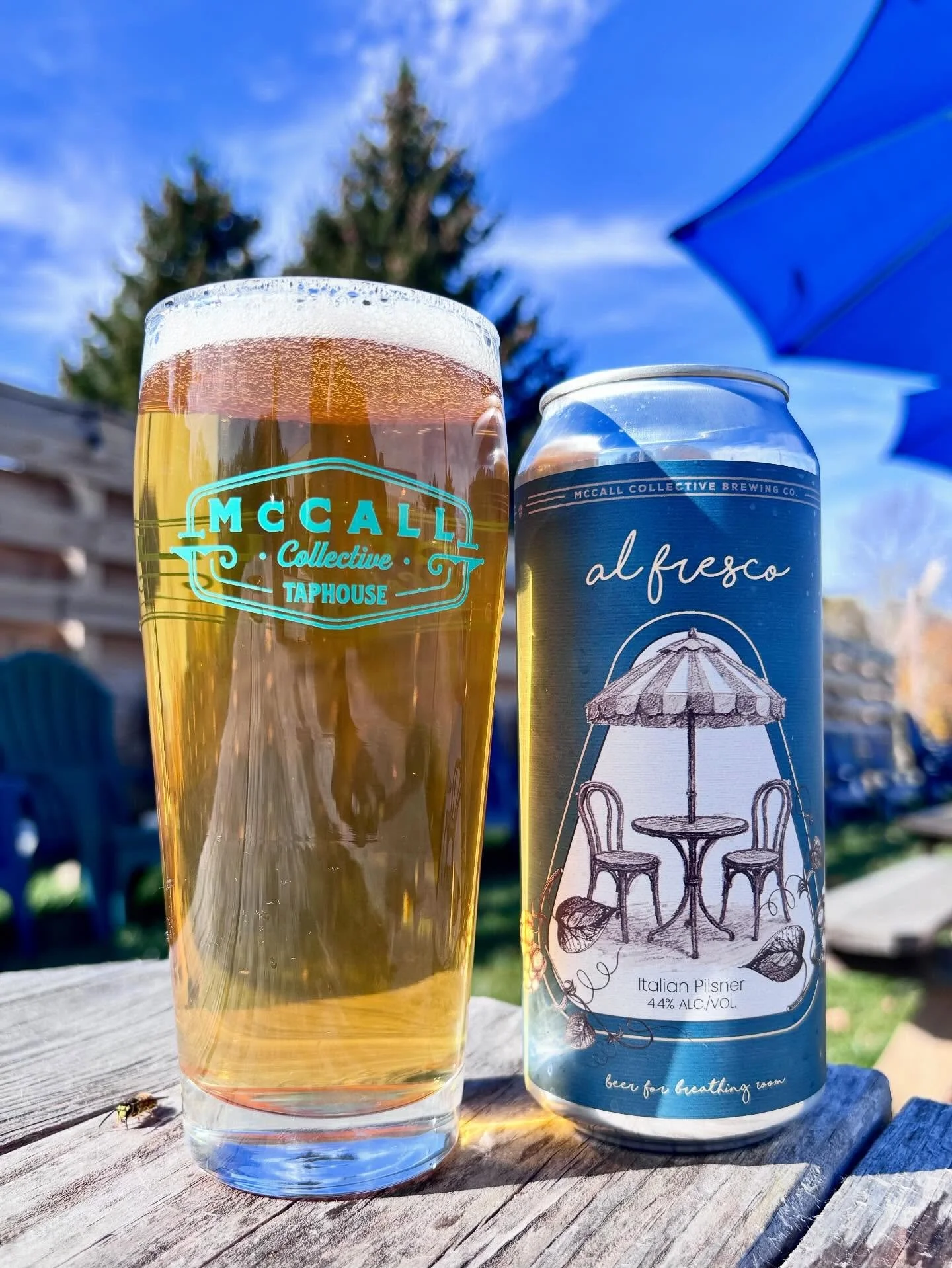 It&rsquo;s a ✨NEW NEW✨
Al Fresco - Italian Pilsner - 4.4% ABV

Crafted with intention, Al Fresco balances clean drinkability with quiet complexity. A base of pilsner malt lays the foundation of the beer while a touch of Caramunich adds subtle depth a