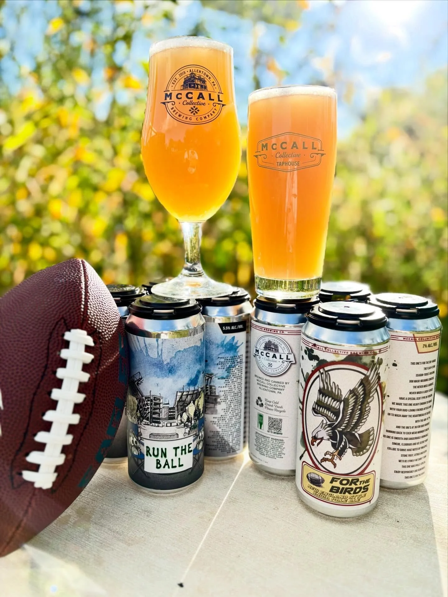 &hellip;.for the game! 🏈 

Come stock up, we have BOTH of these available in 4pks to-go at BOTH spots to enjoy at home while watching the showdown tomorrow. 

Would be nice to have whichever way the game goes, ya know? 
Go Birds 🦅💚