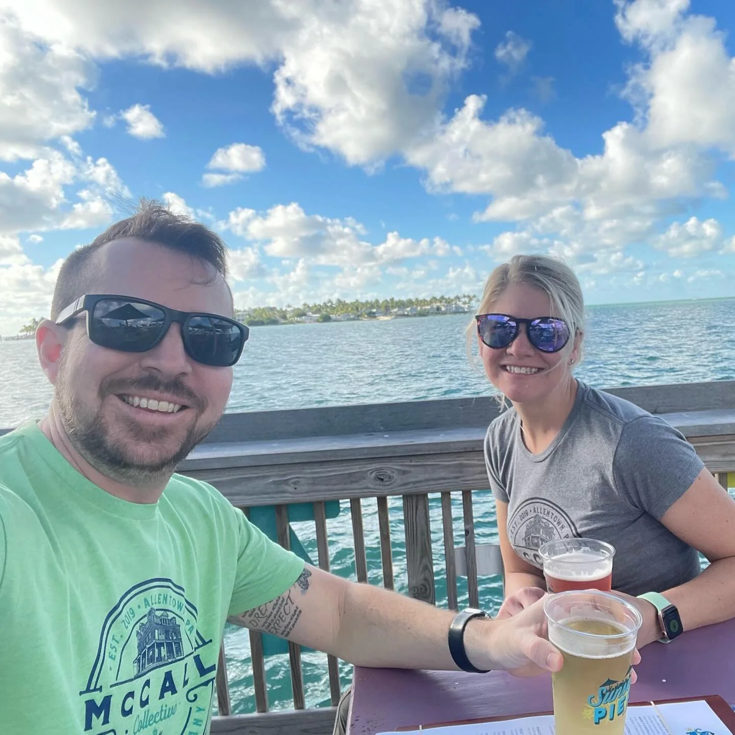We&rsquo;re just over here dreaming of warmer weather from Key West in 2024 with ice cold beers in our hands ☀️ 
What are y&rsquo;all drinking today?! 
Have you started yet??
No judgement AT ALL.
Time is a construct and the hours on the clock don&rsq