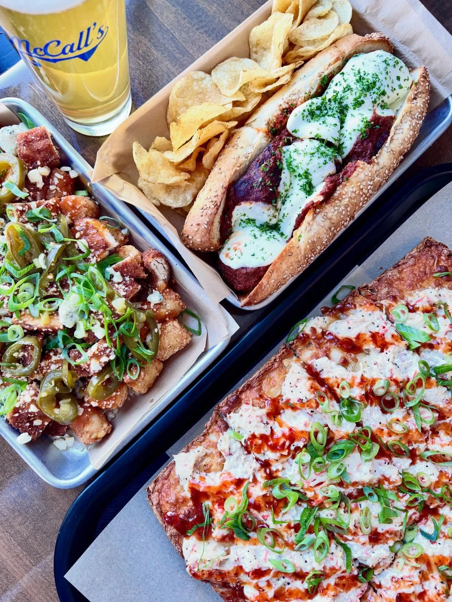 *NEW* food specials LIVE at our brewery on Susquehanna Street!
Available NOW until supplies last 🙌

Meatball Sub
House made meatballs, marinara sauce and fresh mozz on our seeded roll 

Buffalo Chix tots
Tots topped with diced chicken cutlet, bleu c