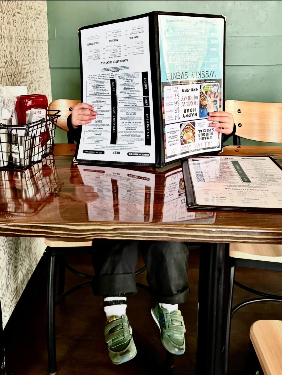 Kids off school today?!
Come on out - kids eat free on Mondays 👌

Both locations - get a free kids meal with the purchase of an adult entree (burger, sandwich, etc..)
We have juice boxes, sodas and a few other options depending on location. 

Bring 