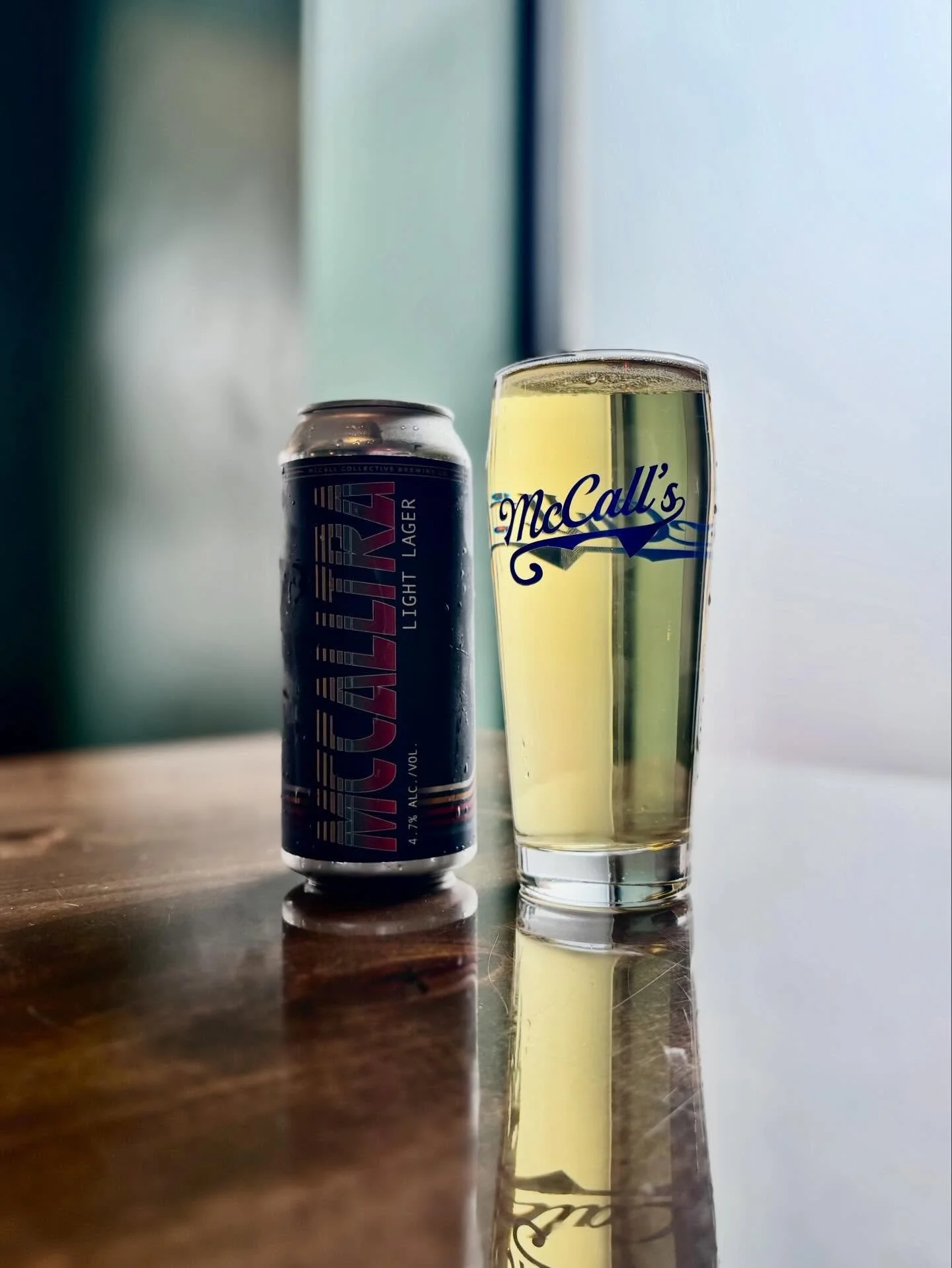 It&rsquo;s BACK 
McCalltra Light Lager - 4.7% ABV

This is a lager made for everybody&mdash;and made to keep going. Easy on the palate, clean on the finish, McCalltra is the kind of beer that once you&rsquo;ve finished it, the next one is already in 