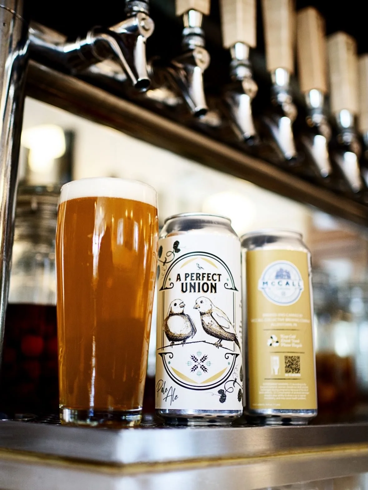 Back by popular demand : Perfect Union 4 packs!

Brewed specifically for our buds over at @unionandfinch , we seldom package this one in 4-packs to-go. Now is a perfect time!

Perfect Union is a 6% ABV Pale Ale with Simcoe and Cashmere hops. Munich m