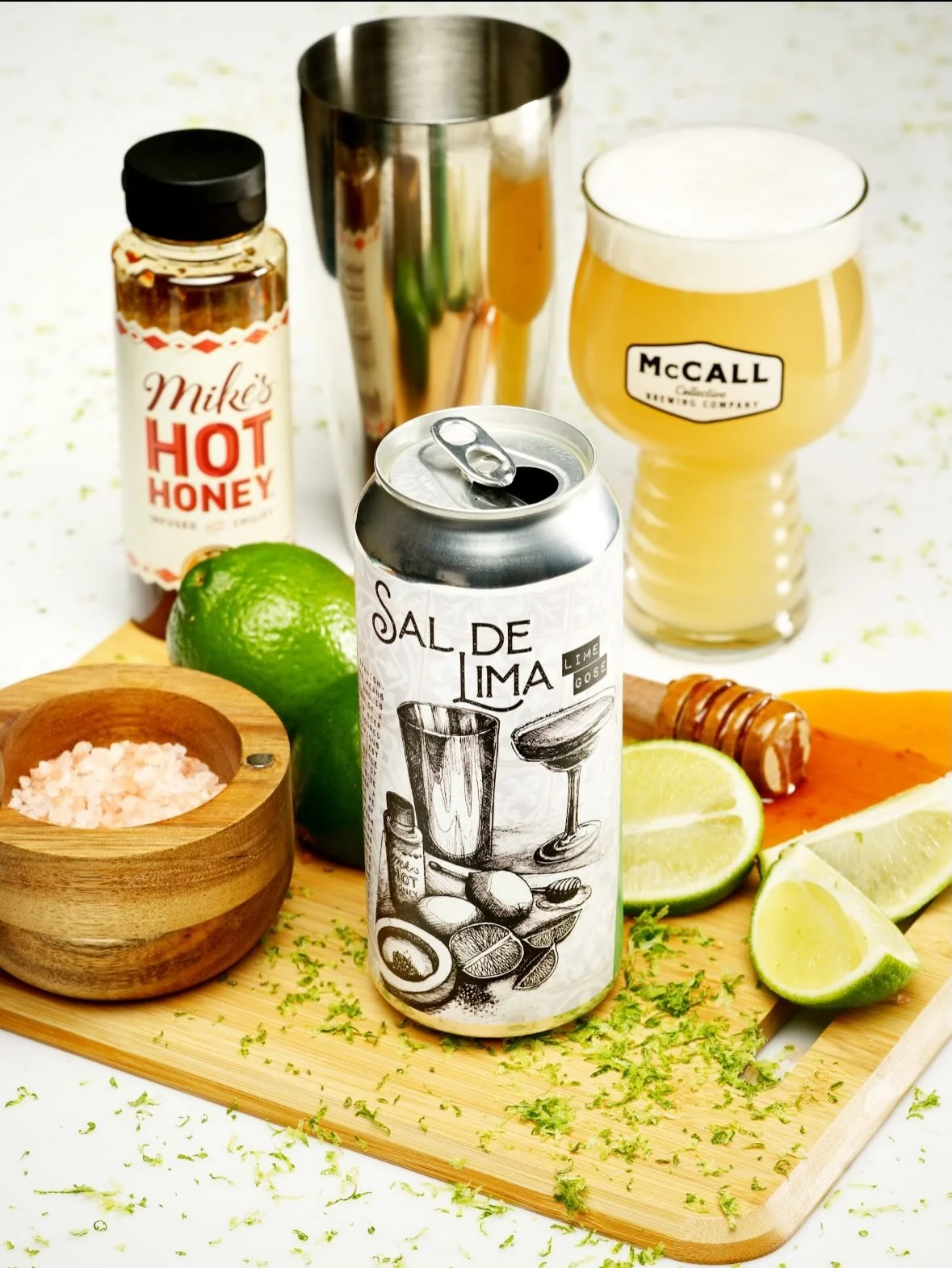 🍋&zwj;🟩🔥 Sal de Lima is BACK 🔥🍋&zwj;🟩 
This is not a drill! It&rsquo;s even an extra bit spicy this year!

Translated from Spanish, Sal de Lima means &ldquo;Salt of the Lime&rdquo; and is our interpretation of a spicy margarita in beer form. We