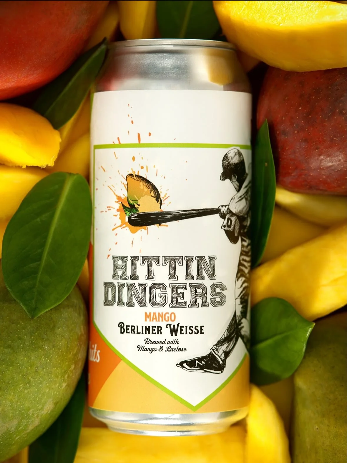 Back for the first time since 2021 🤯
Hittin&rsquo; Dingers - Mango
6% Berliner Weisse style ale brewed with mango puree and a touch of lactose.
We brought this one back just in time to celebrate the Taphouse anniversary this weekend!
Sour, juicy, sw