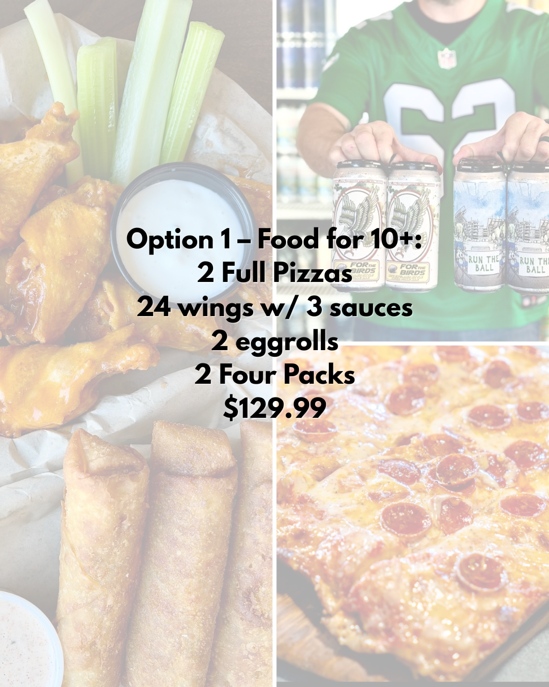 SuperBowl Option 1 - Food for 10+