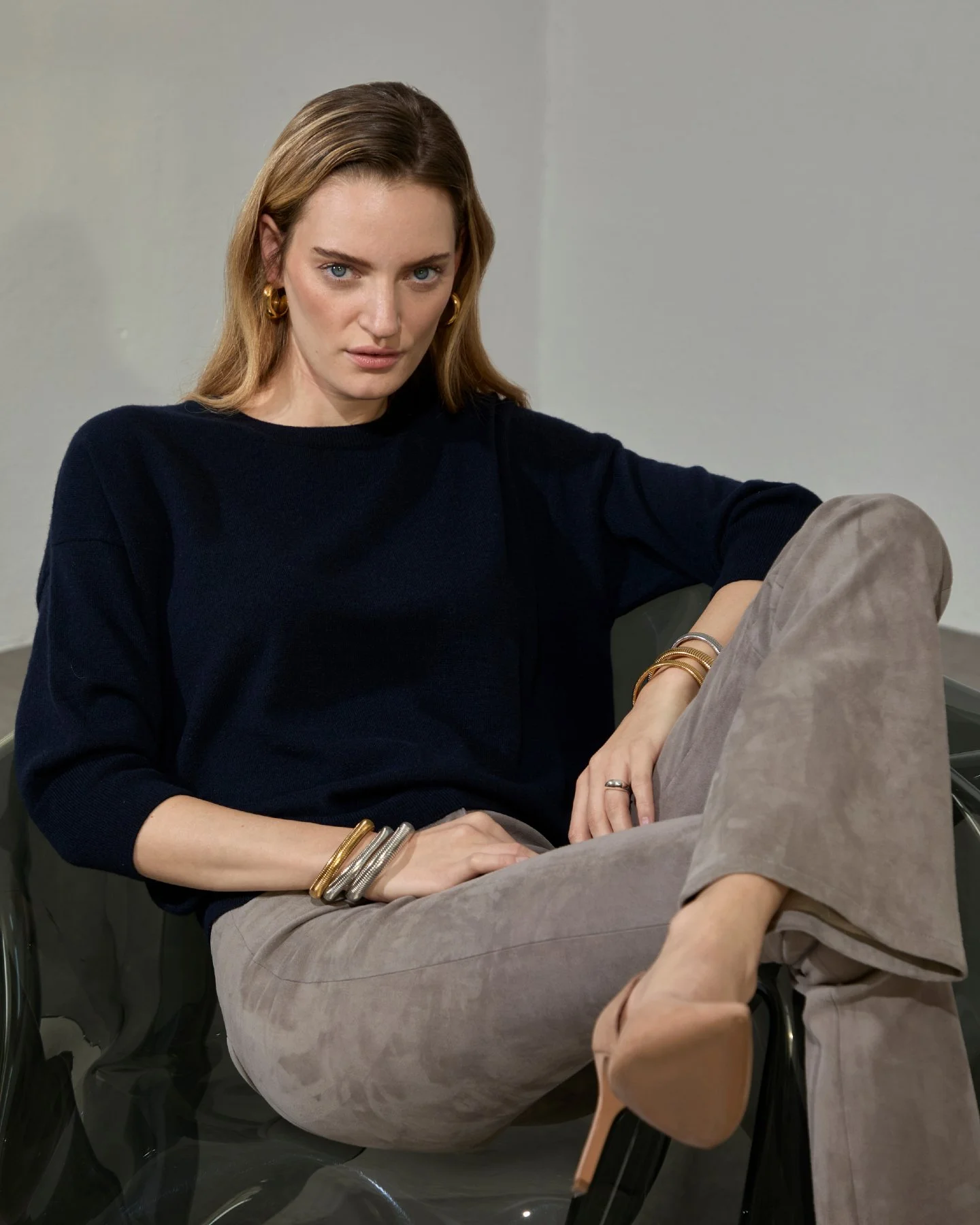 Confident, pared back, and precise&mdash;this portrait shows how understatement can become the strongest brand statement. Neutral tailoring, and a clear gaze: every detail aligned to communicate authority without excess.

At Couture Consultancy, this