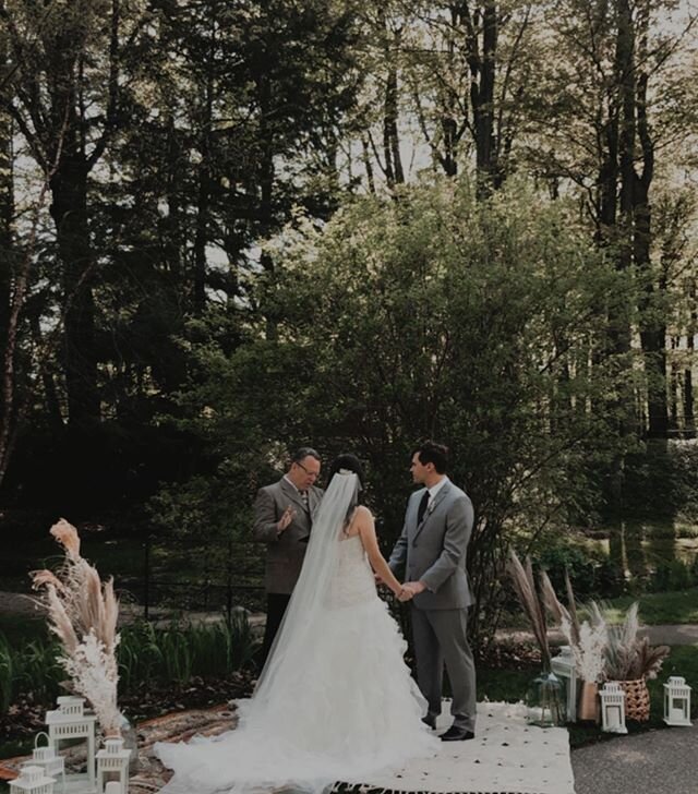 May 15, 2020. 
The day these two decided to tie the knot!💕
Even though Bekah and Trevor were unable to have the day they had envisioned, they ended up with the sweetest, most intimate pop-up ceremony with their families.
Congrats to my brother and s