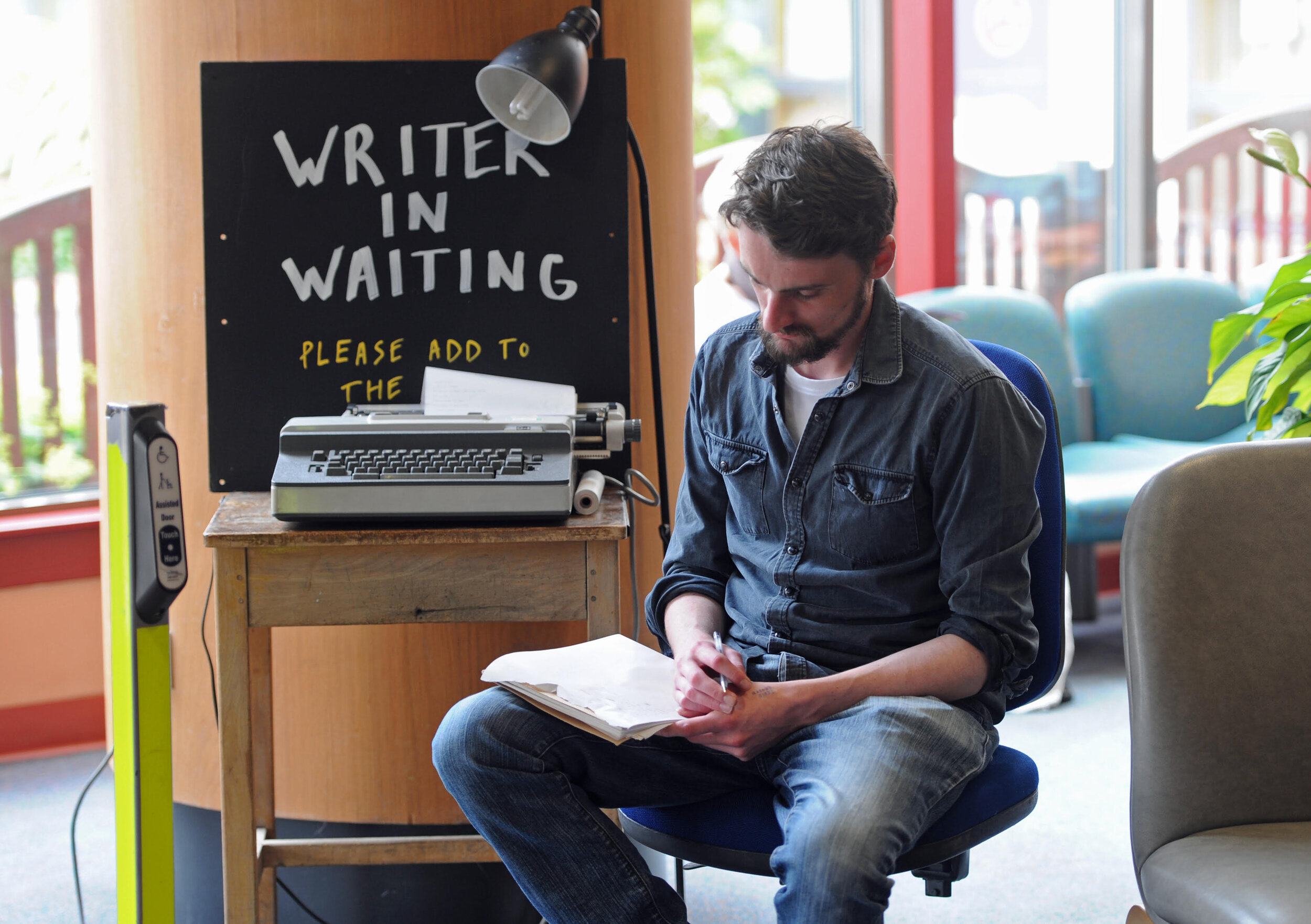 Writer In Waiting 