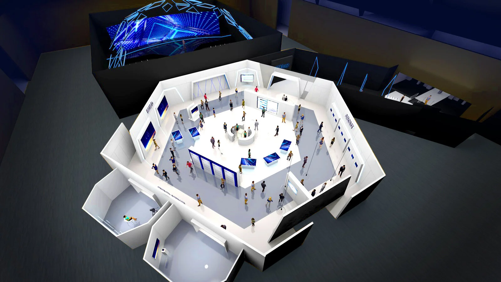 block.one #B1June Event 2019 - Expo Rendering