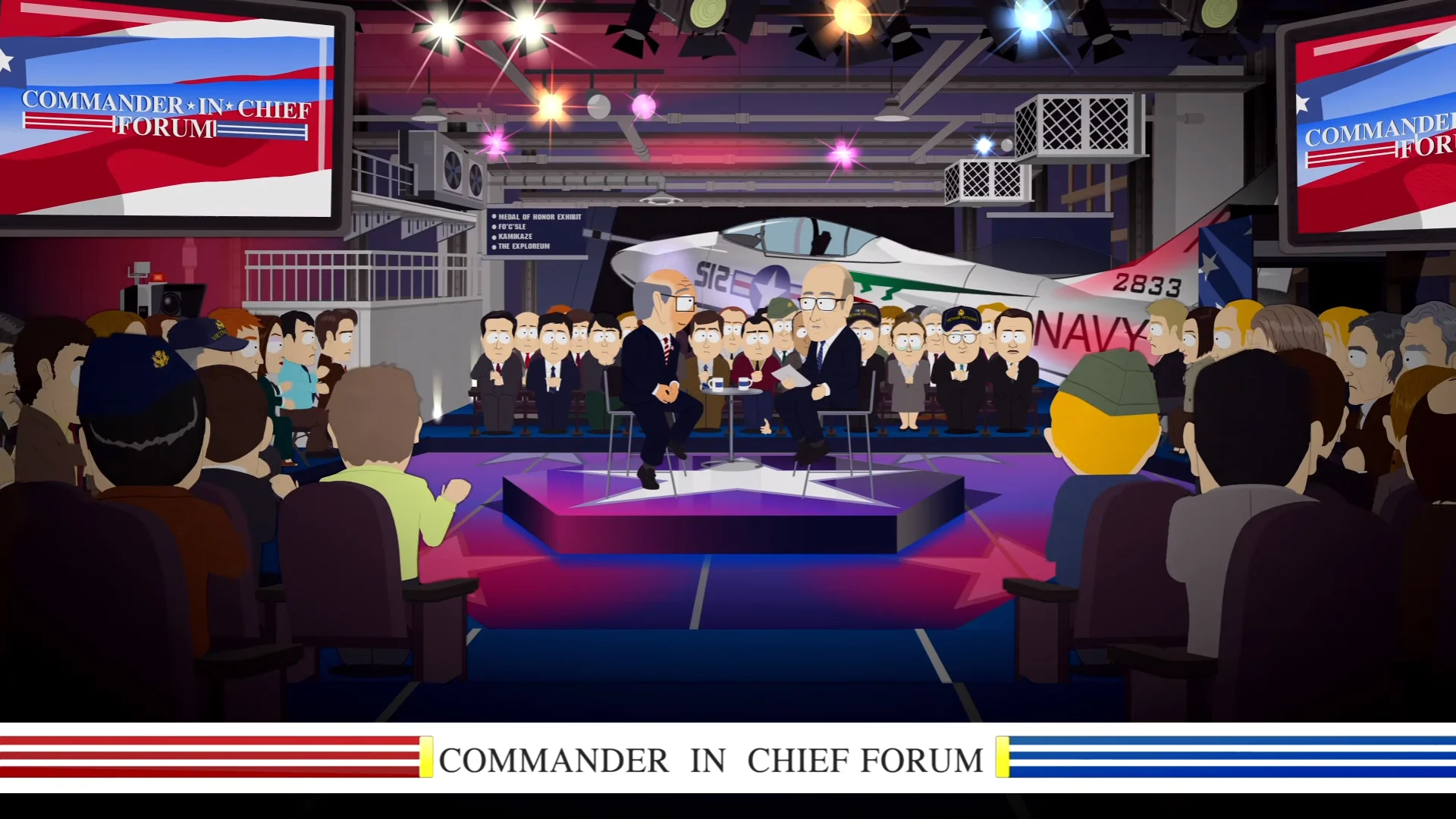 NBC Commander In Chief Forum 2016 - South Park Spoof