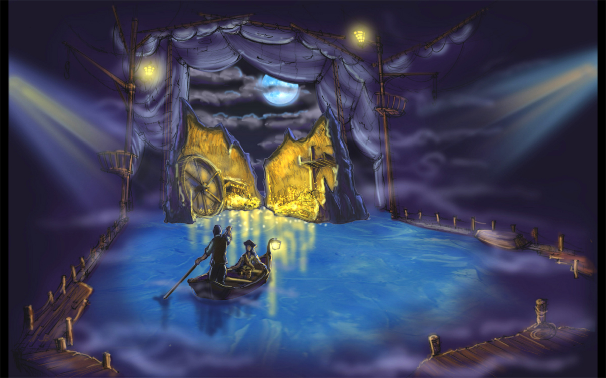 Disney on Ice - Pirates of the Caribbean Concept Rendering