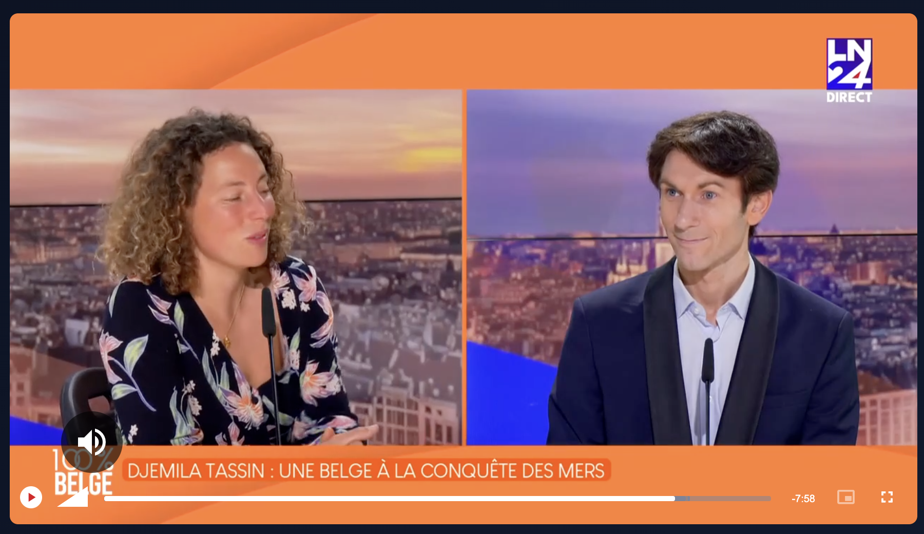 Interview de Djemila Tassin sur LN24 TV