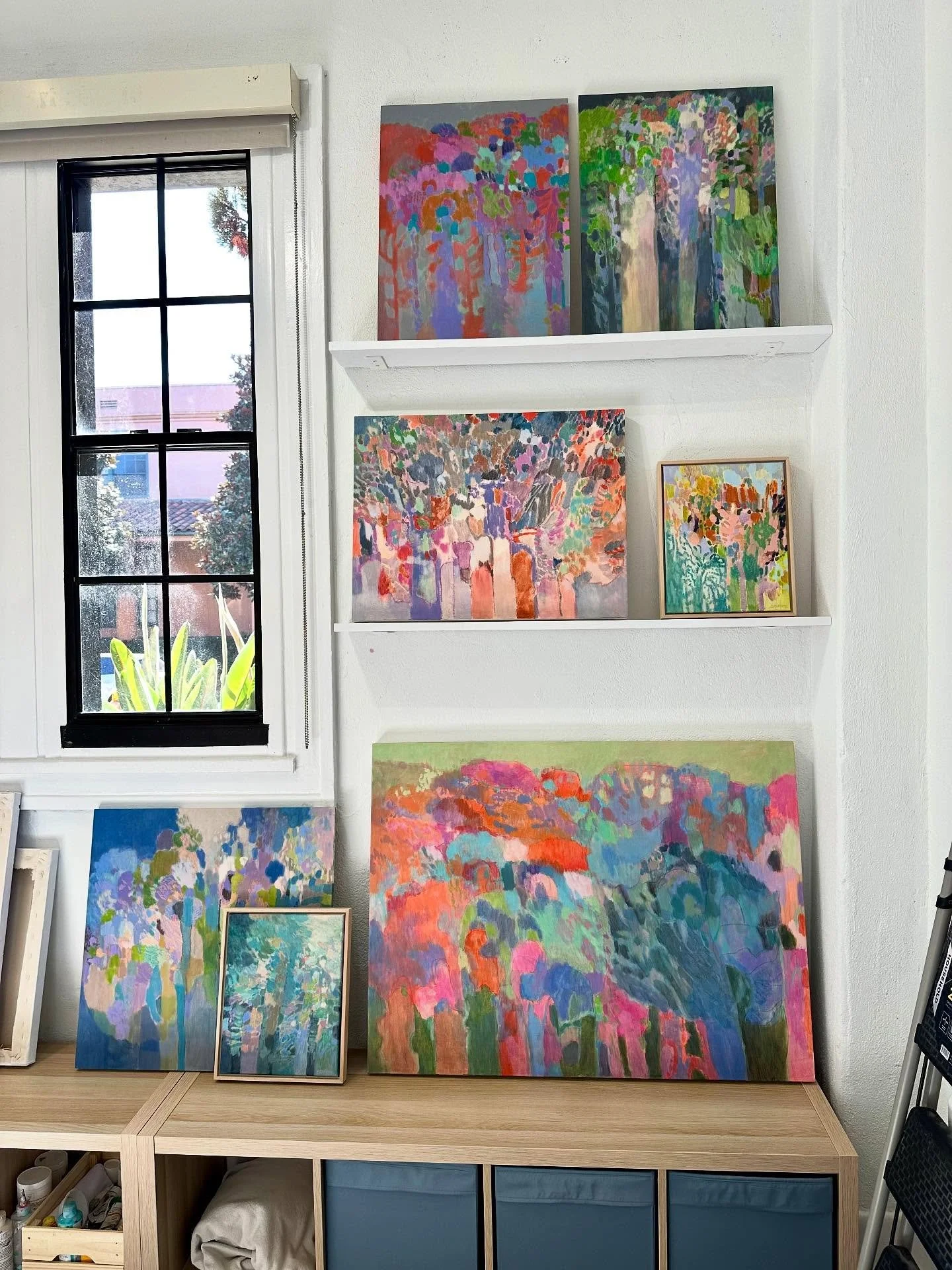 I am SO excited to share that I have a new art studio in the Arts District at Liberty Station @artsdistrictlibertystation. It&rsquo;s been a huge dream of mine to have a studio space and I&rsquo;m thrilled to have such a great one surrounded by so ma