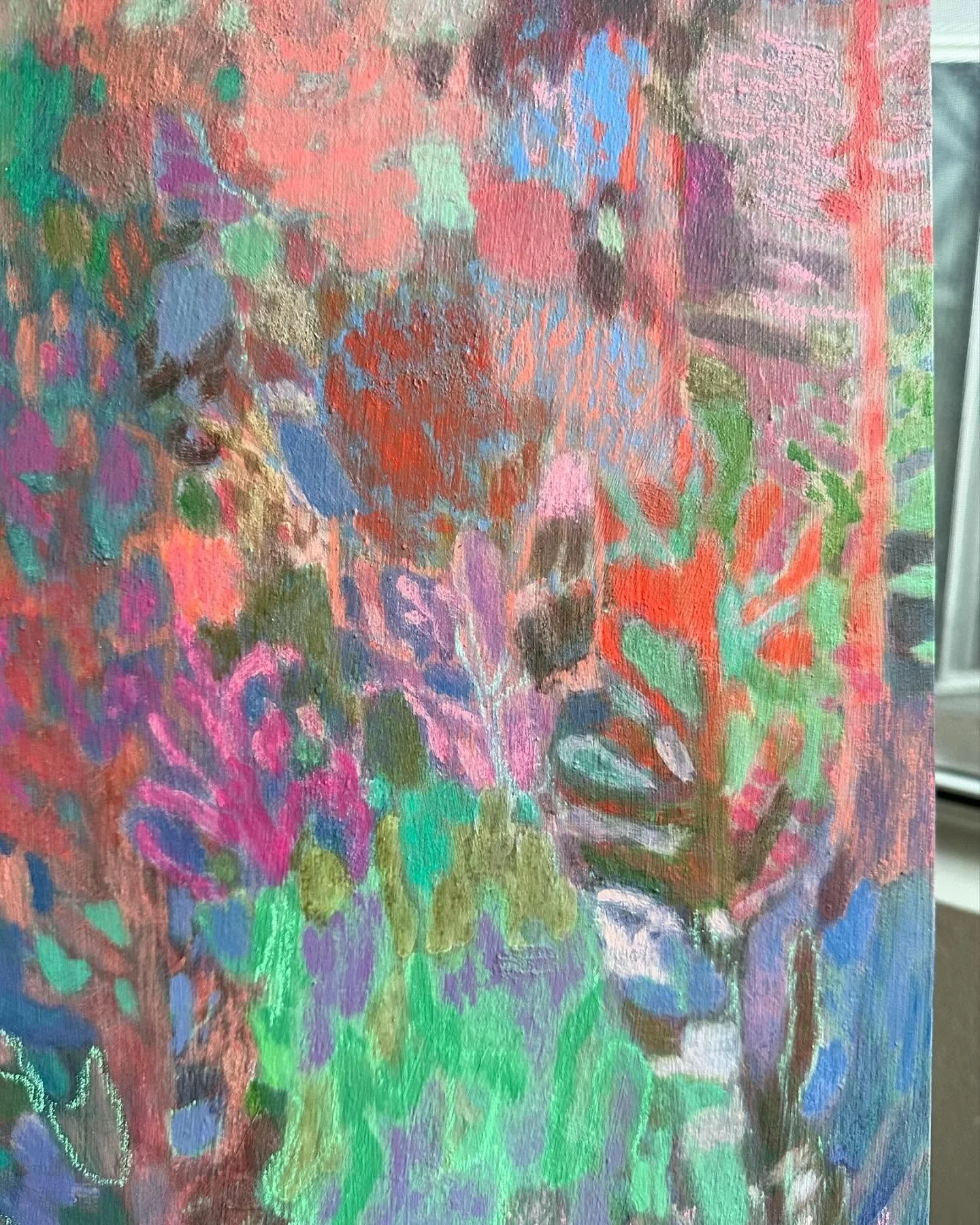 A detail shot from a piece that has been in rotation for some time now. It&rsquo;s changed again today since I took this picture:)