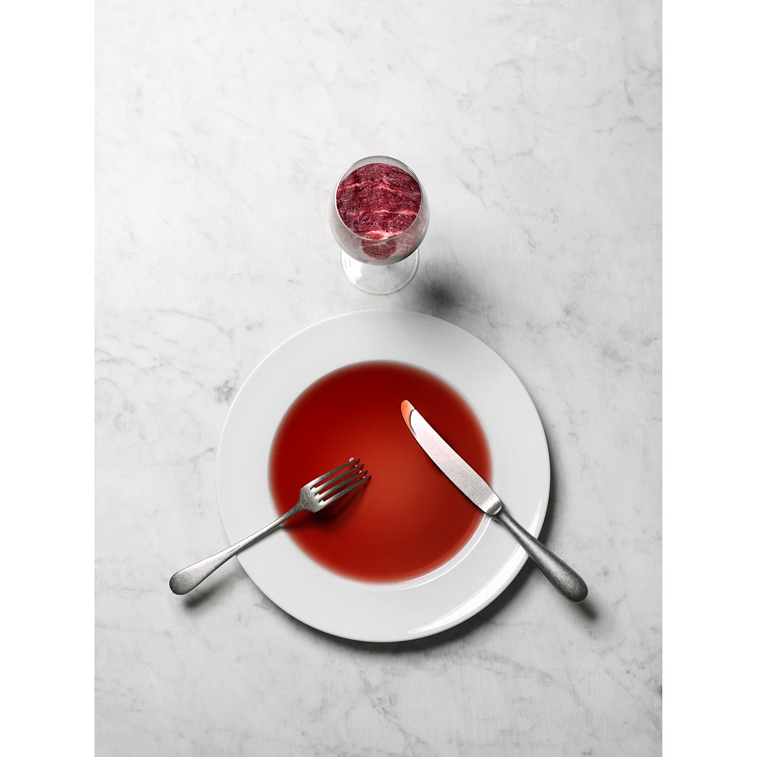 Wine and meat - perfect match