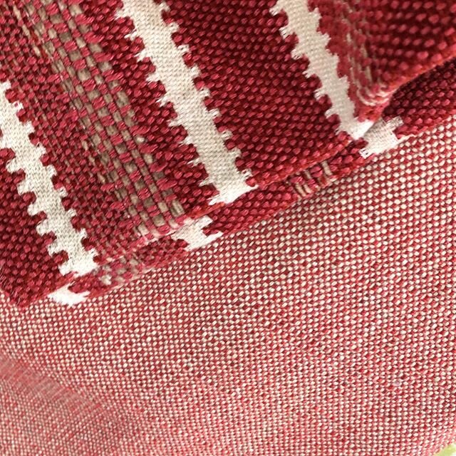 Fabric#design#mountains#tischbankstuhlzurich #red#