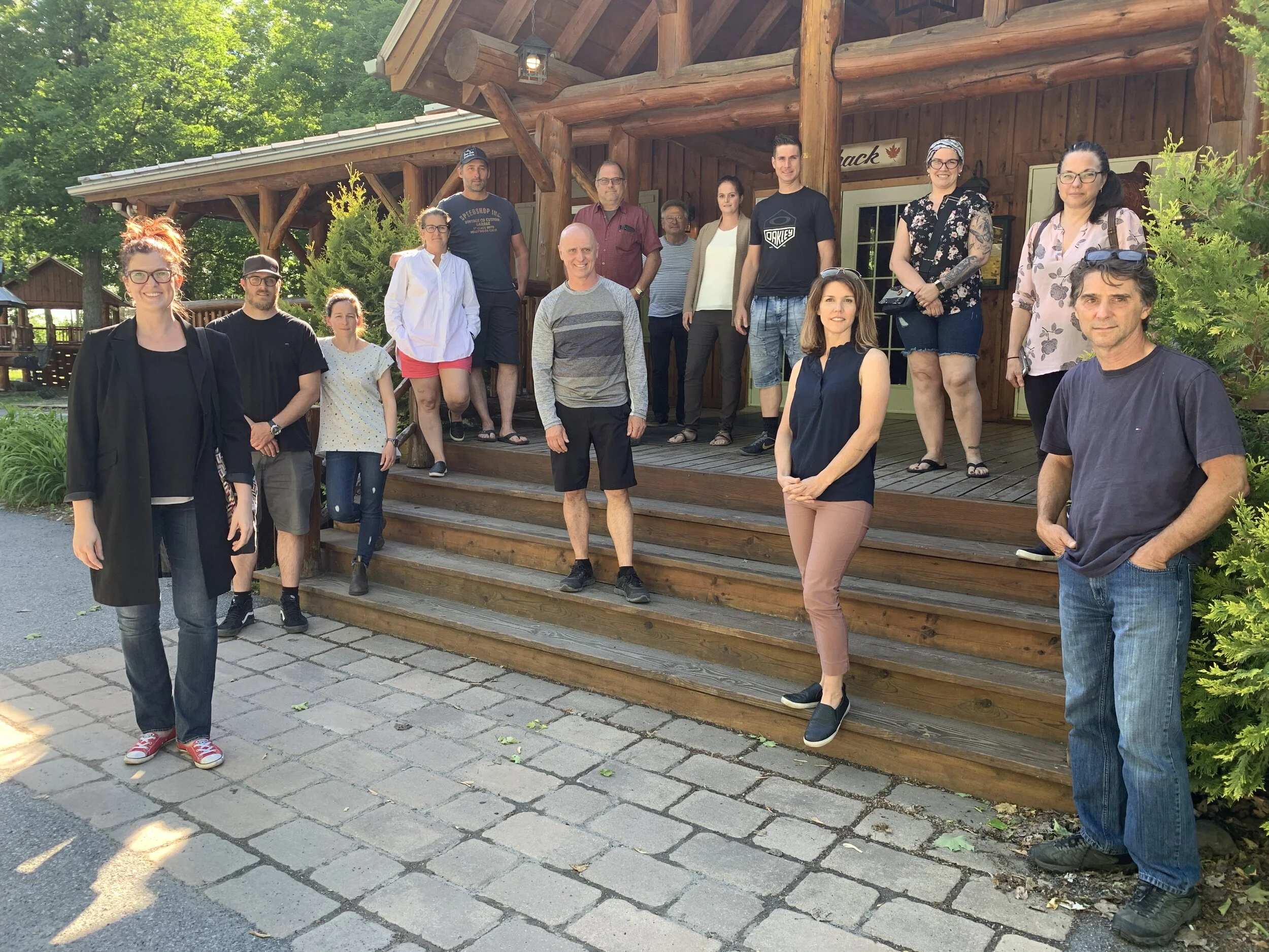 Rencontre avec les cabanes à sucre 