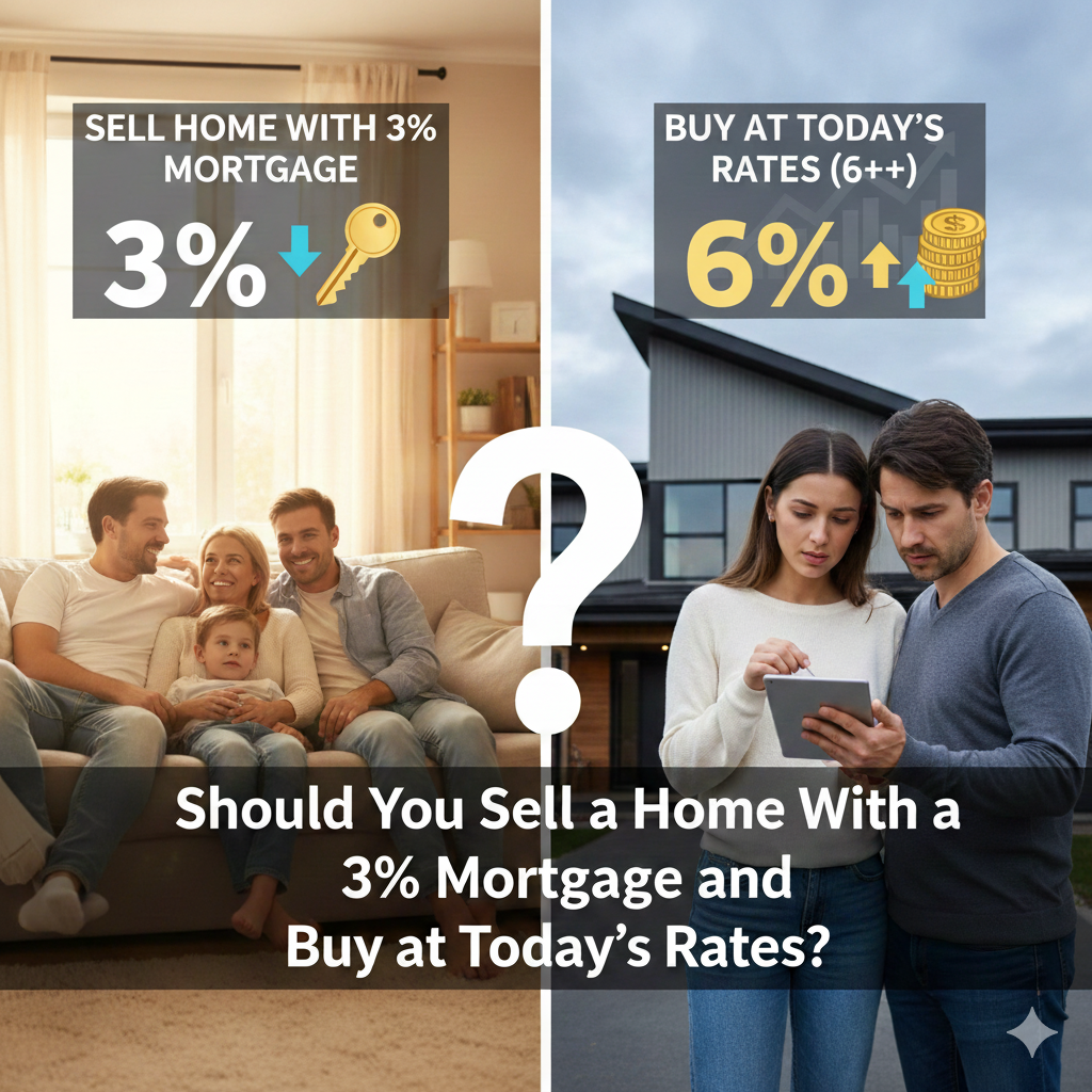 A 3% mortgage rate is valuable, but it isn’t everything. Explore when selling and buying at today’s rates can still be the right move.