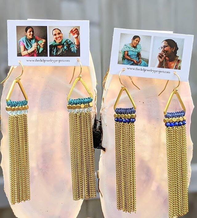 New Arrivals from @thedidijewelryproject
Handcrafted by women in India whose lives are impacted by poverty and HIV/ AIDS

#fairtrade #faitradejewelry #supportwomeninbusiness p