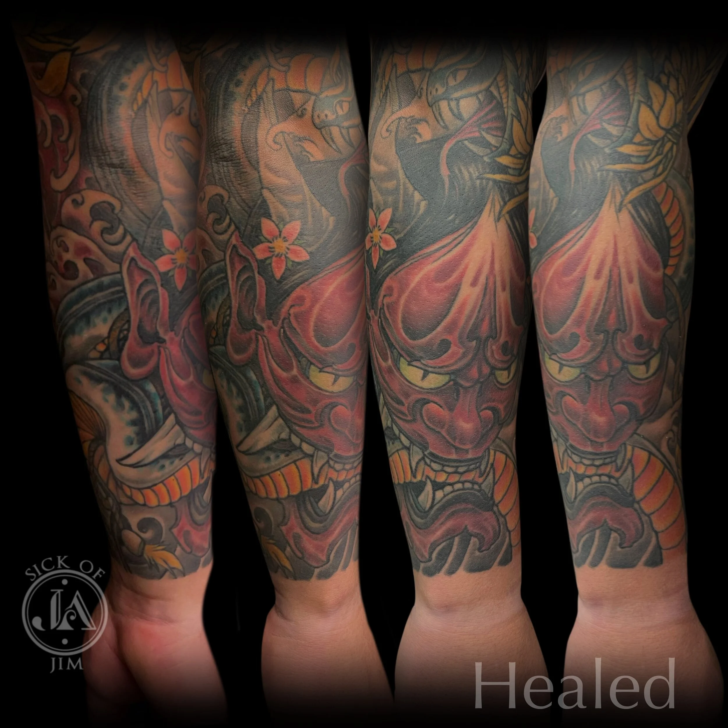Tattoos by Jim Adams — Sick of Jim, image size:2500x2500